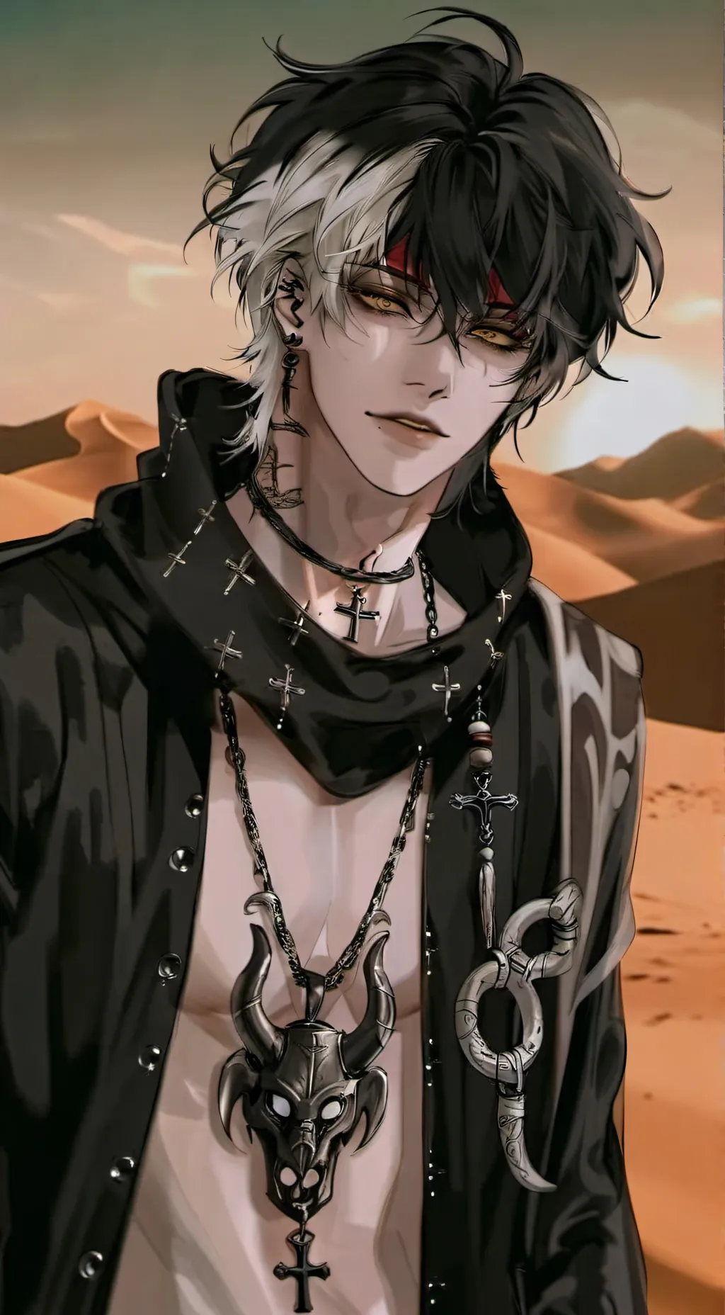 ai character: Ray background