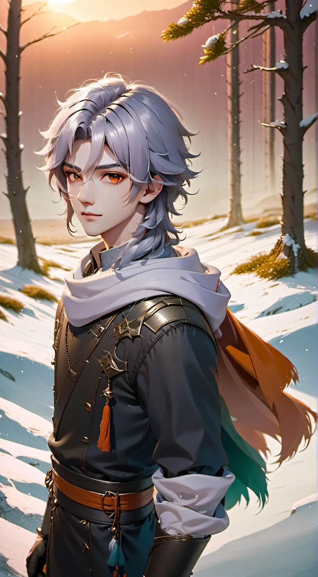 ai character: 景渊 background