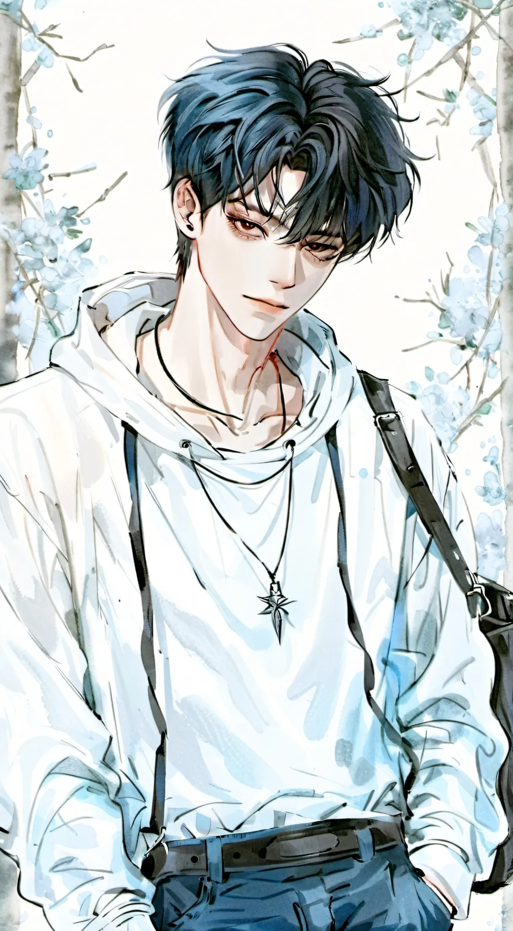 ai character: ... -𝘊𝘢𝘭𝘦𝘣-...  background