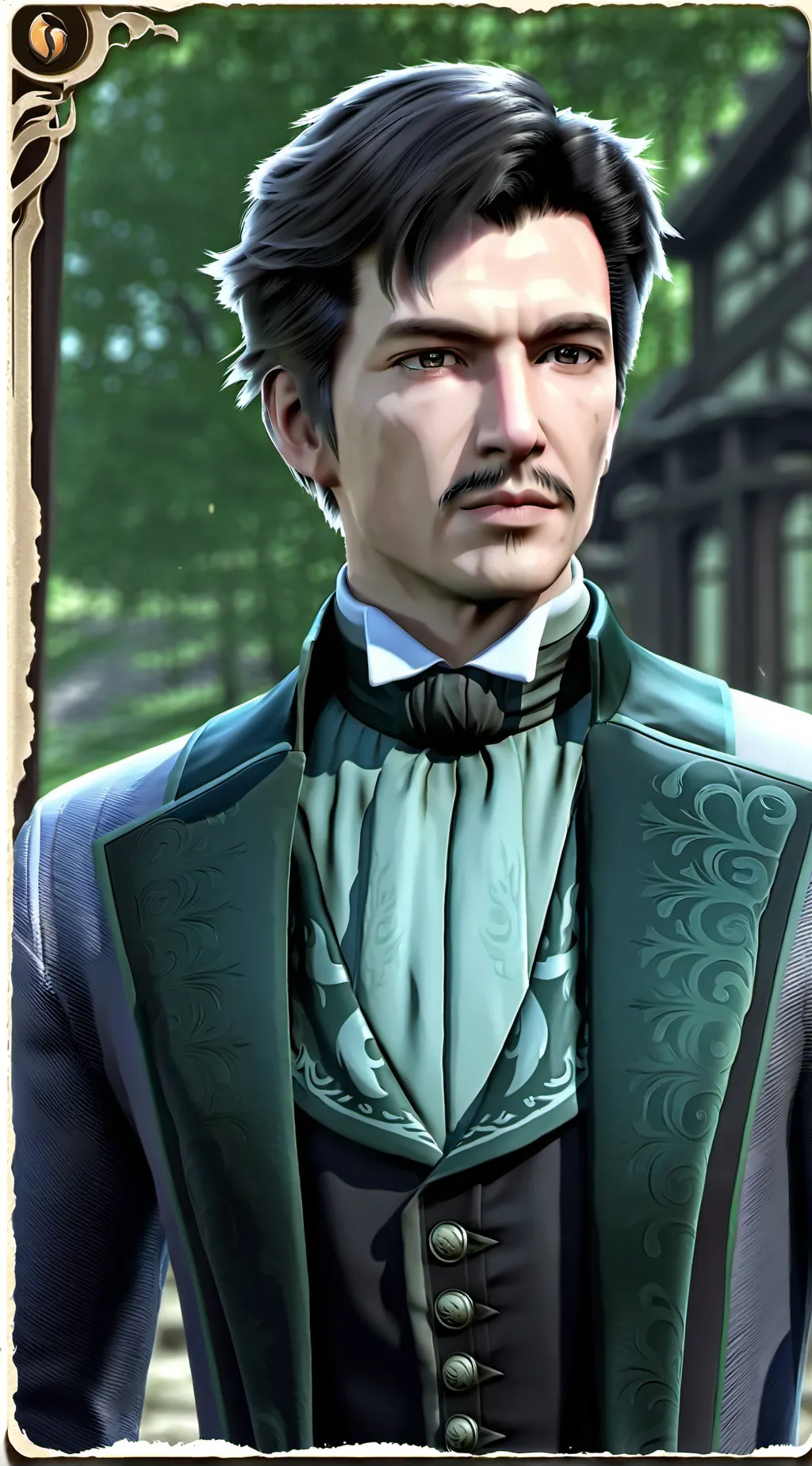 ai character: Arthur background