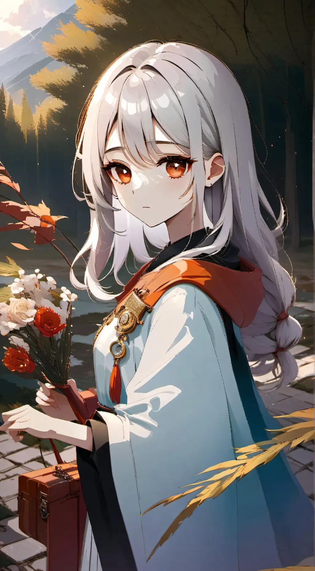 ai character: Louis  background
