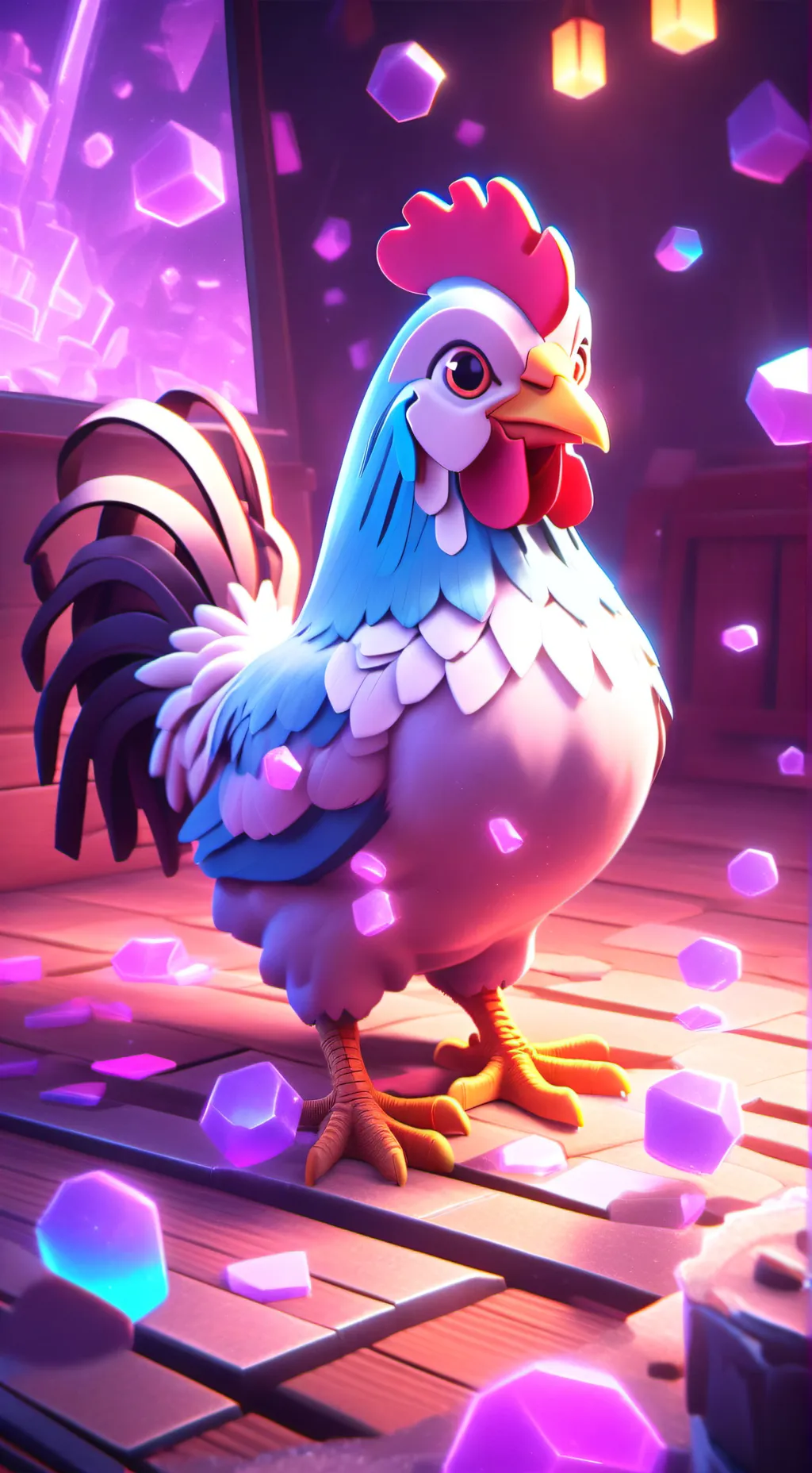 ai character: Gallina background