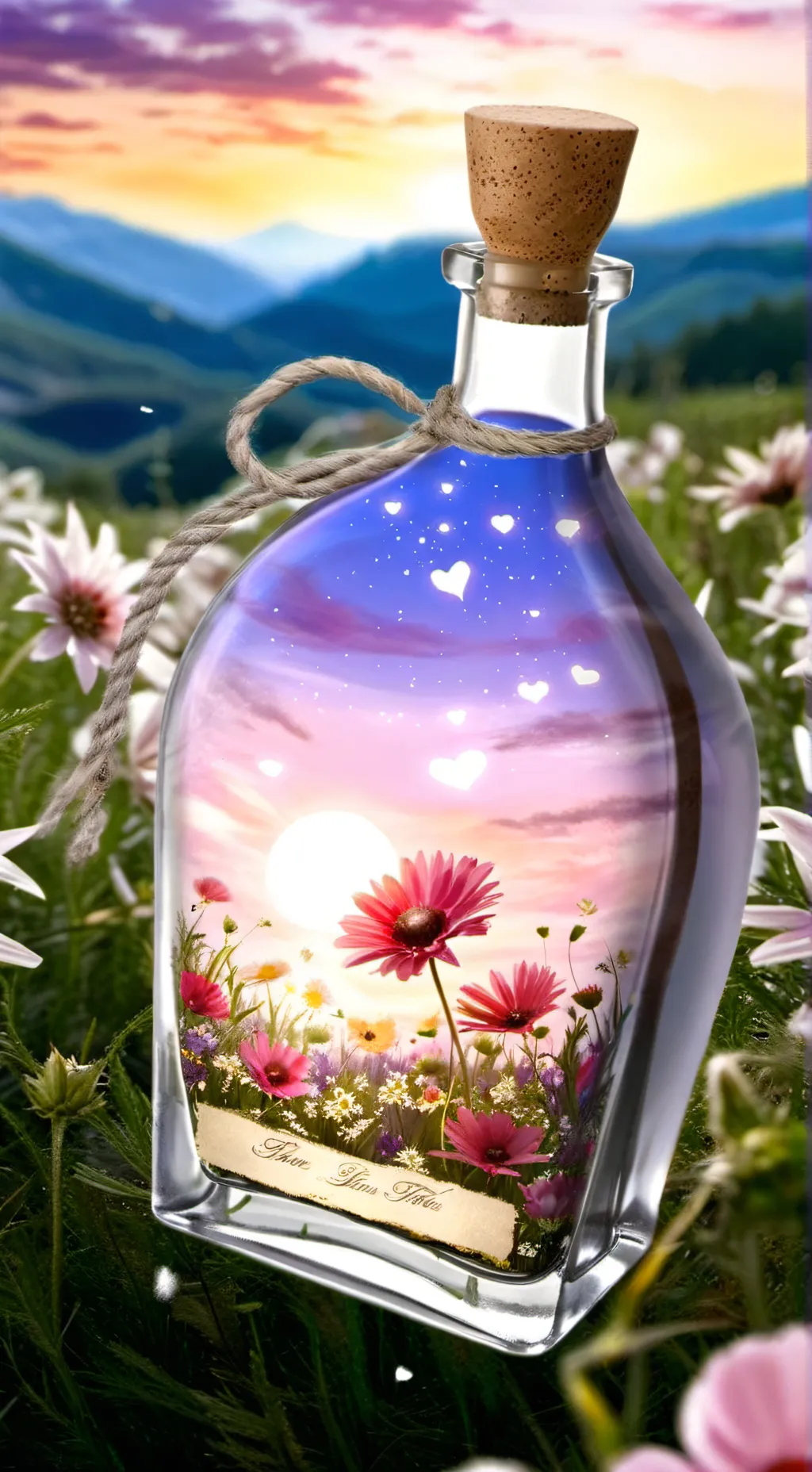 ai character: Mha love potion❤️ background