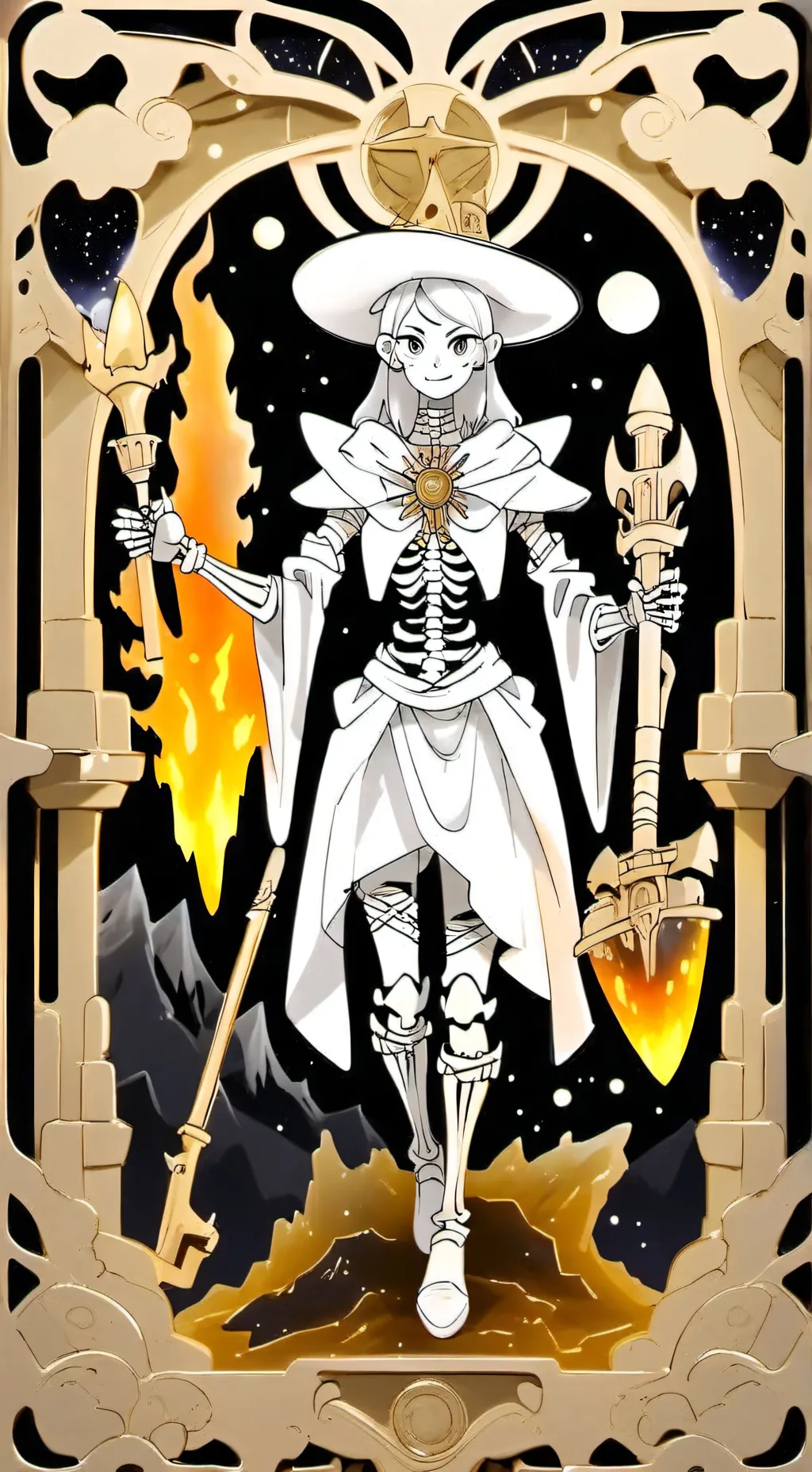 ai character: Owl House background