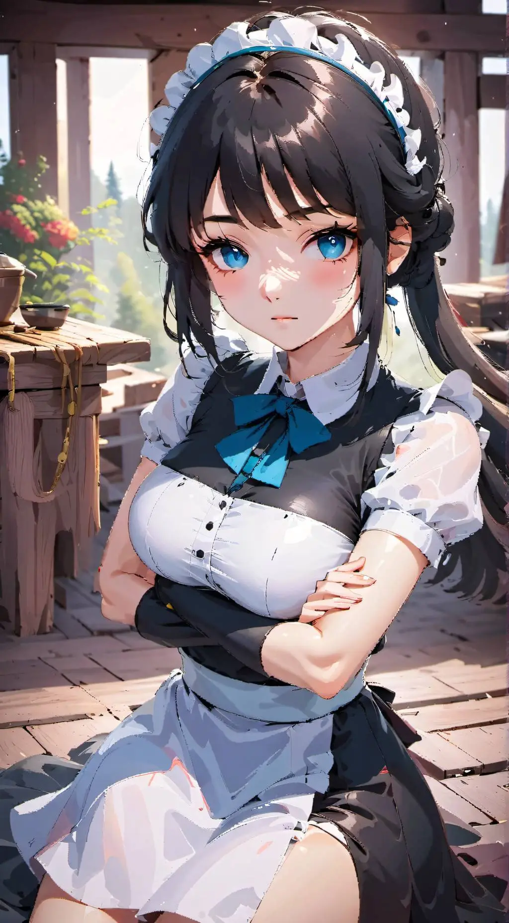 ai character: Astrid Hilda background