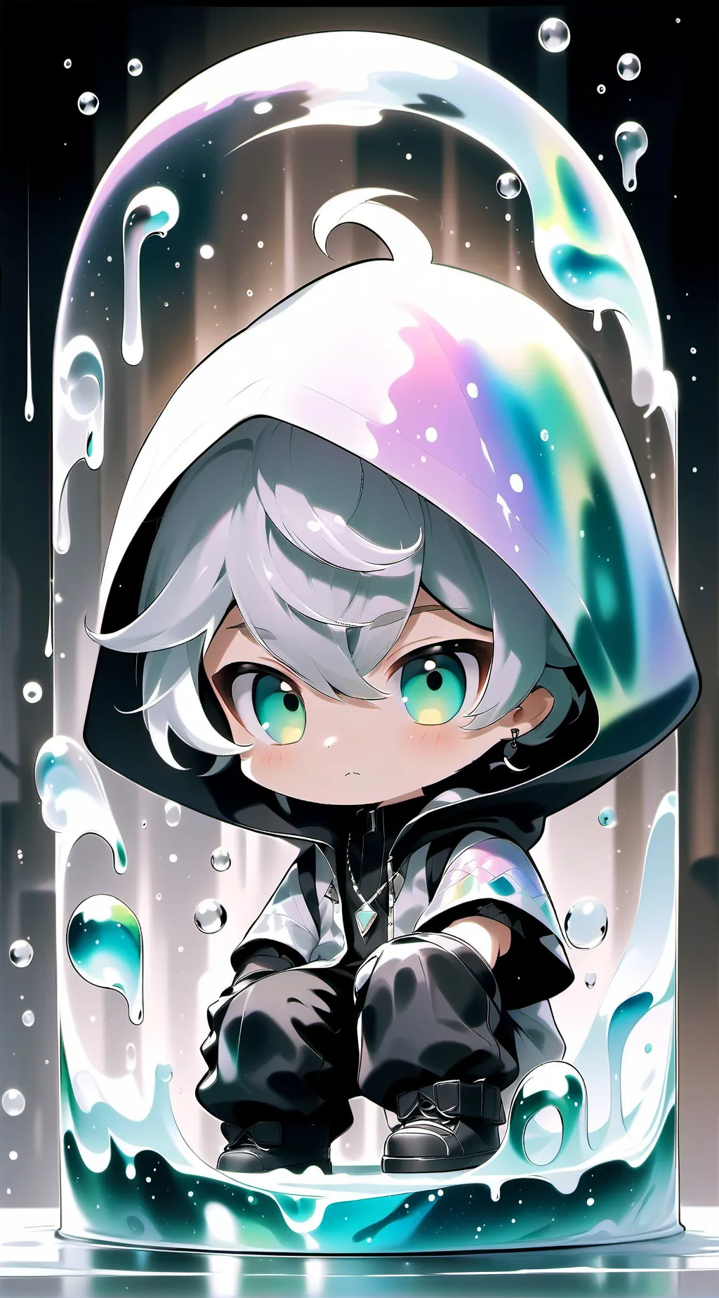 ai character: izuku midorya background