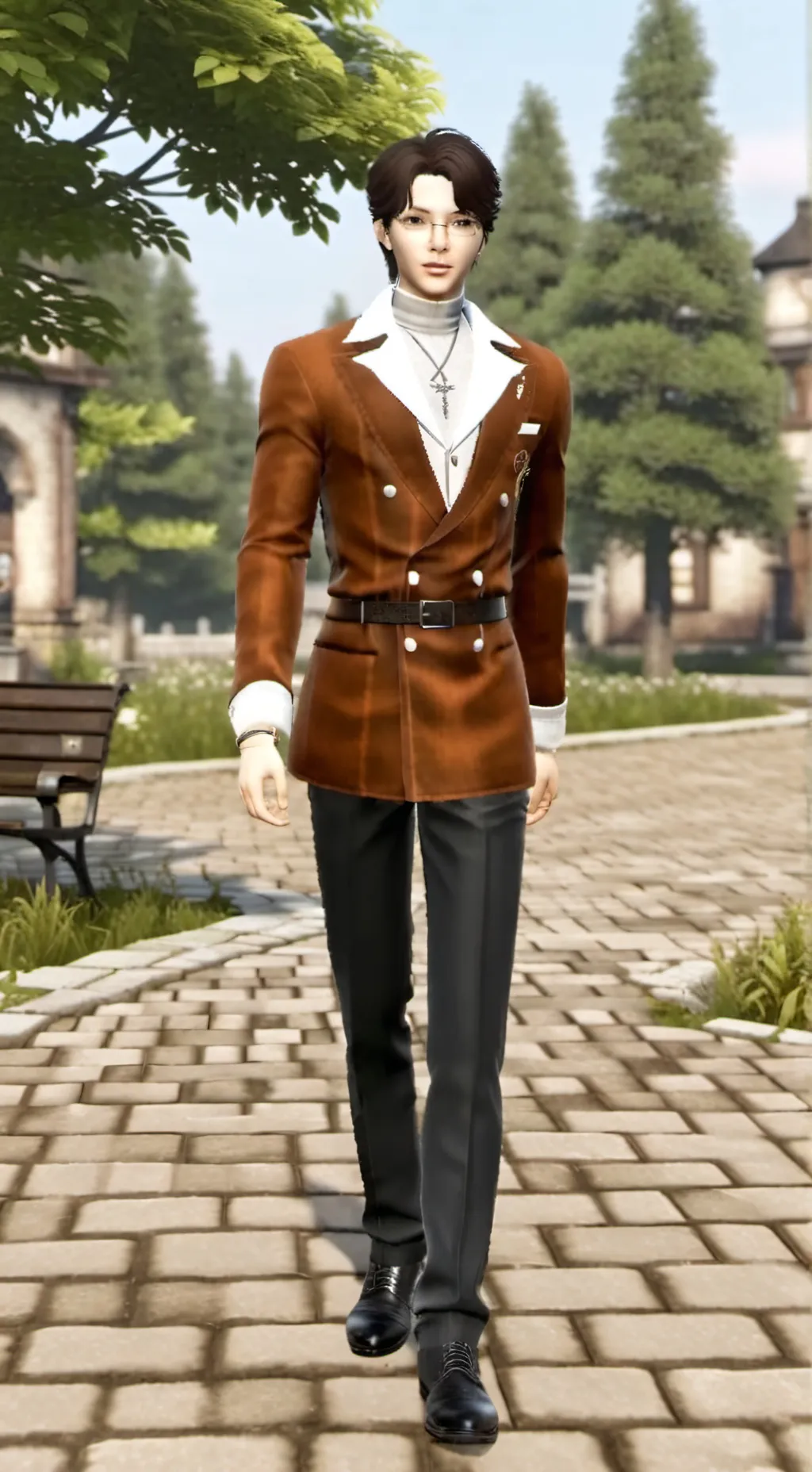 ai character: Felix  background