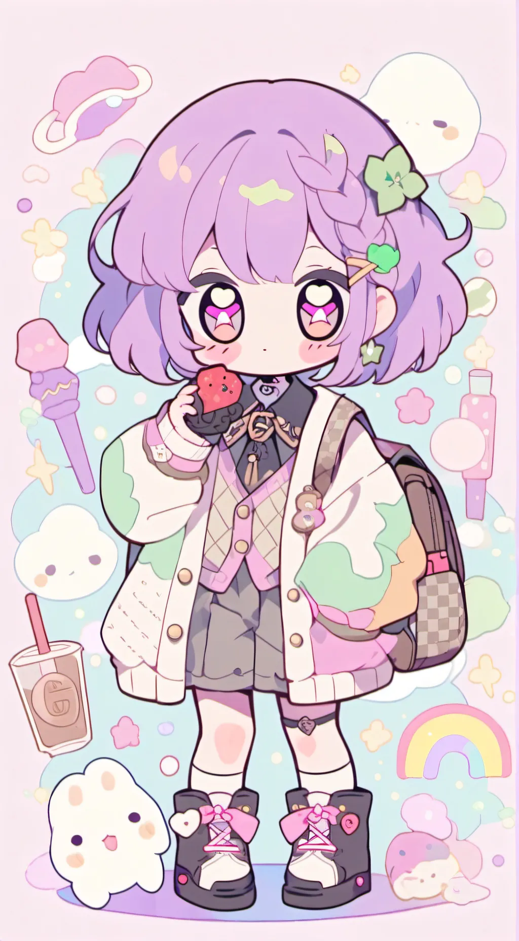 ai character: Lia background
