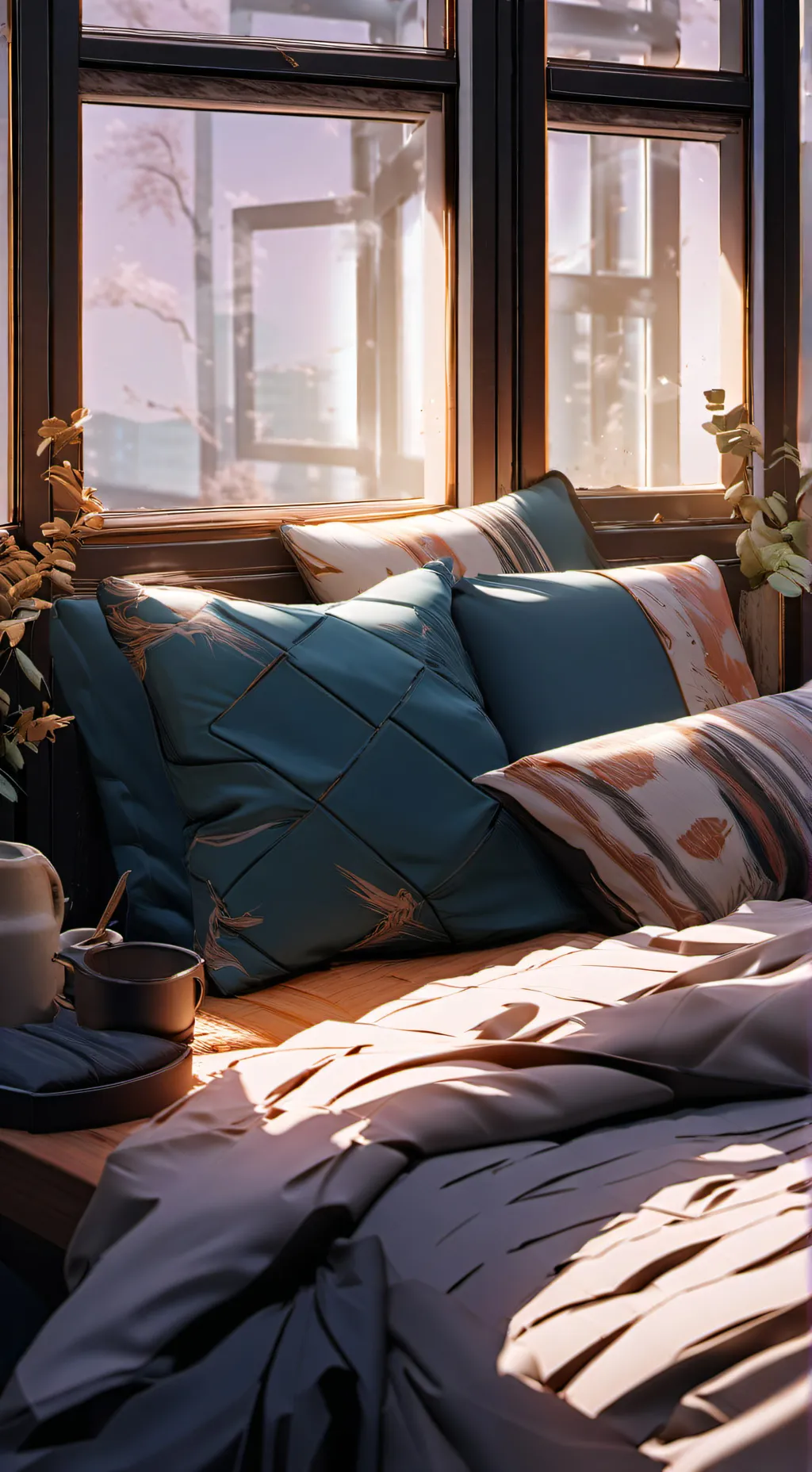 ai character: sleepover!  background