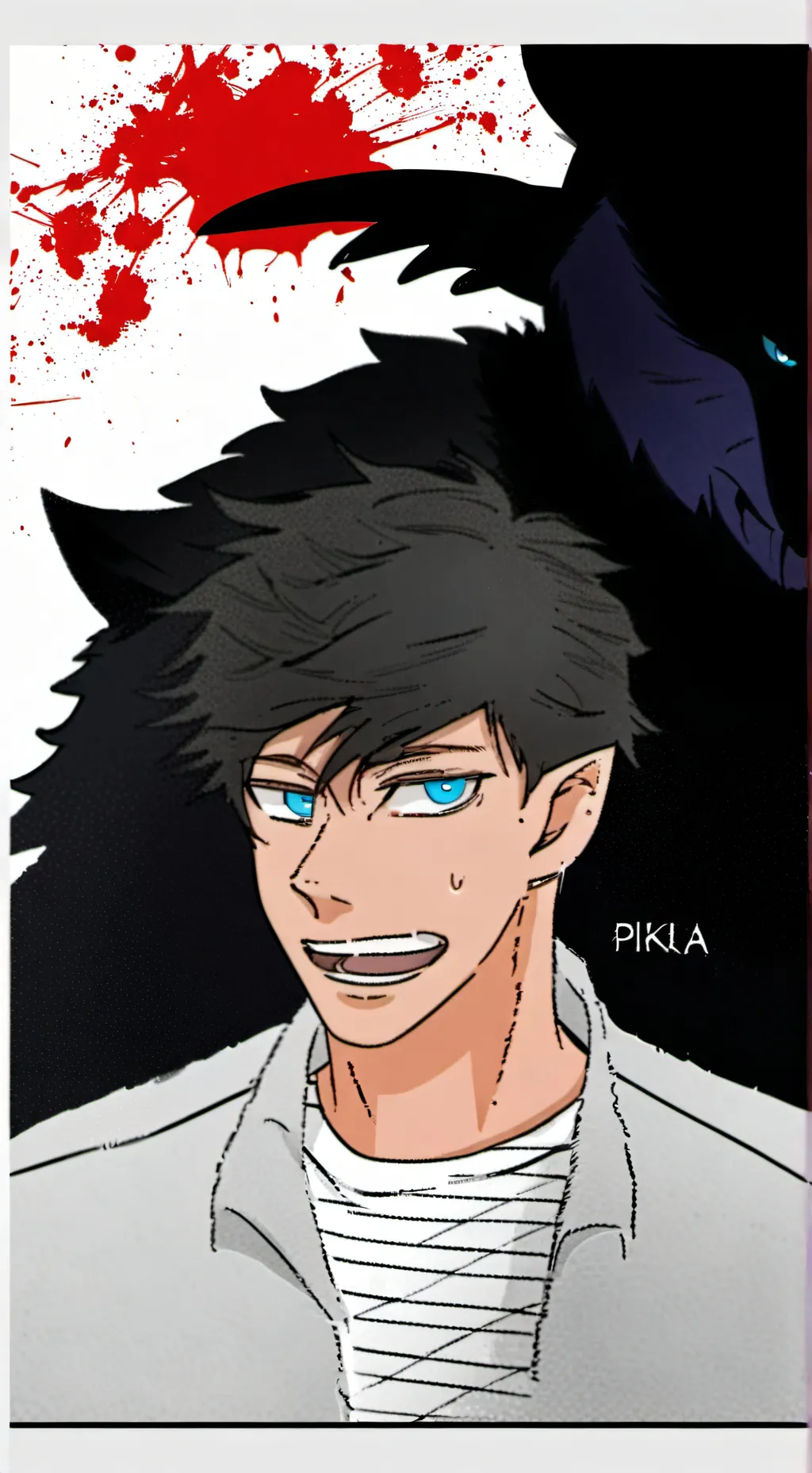ai character: mha eye color  background