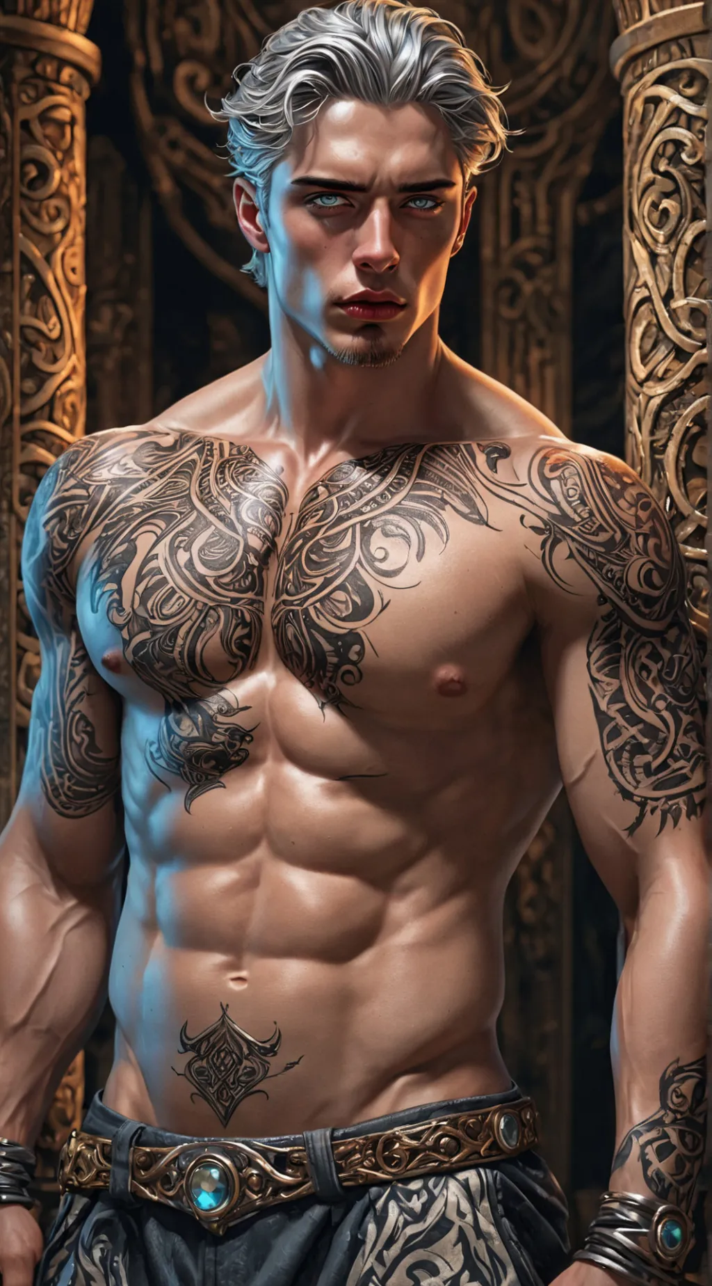 ai character: Mikah background