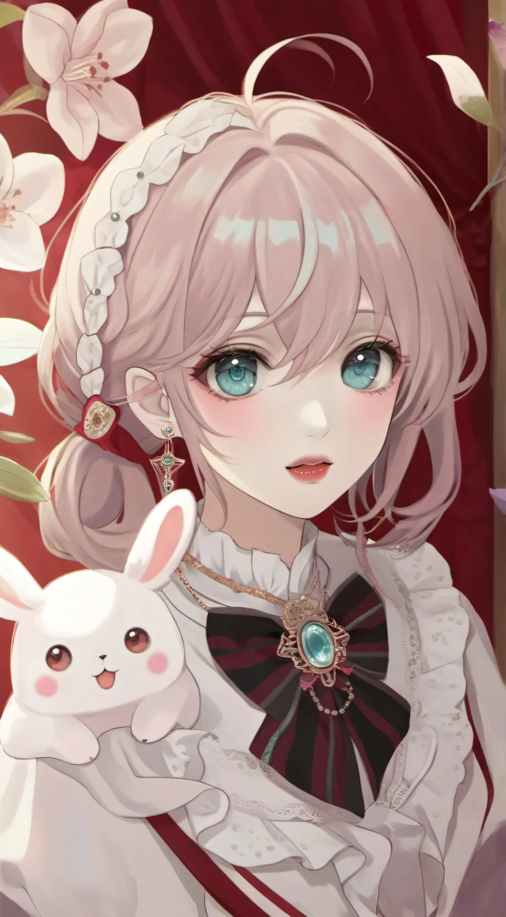 ai character: Melody background