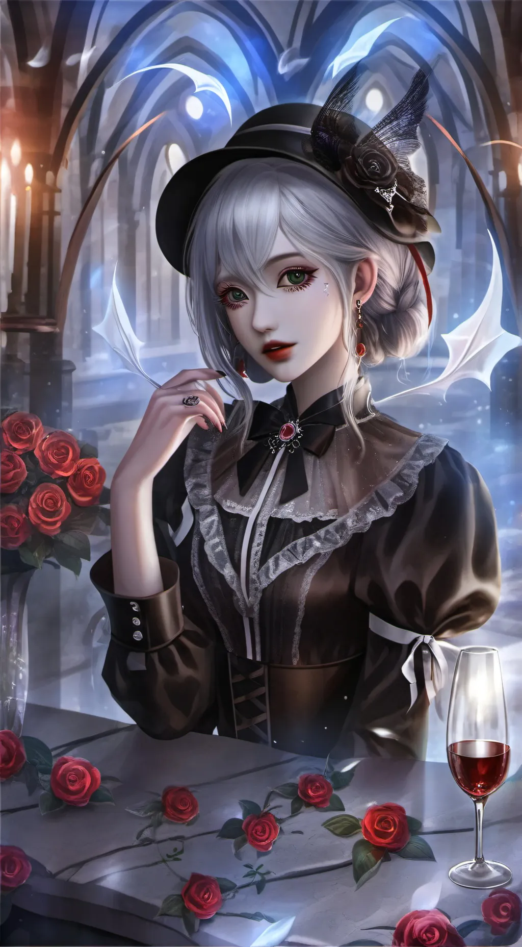 ai character: DW HATES U!!!! background