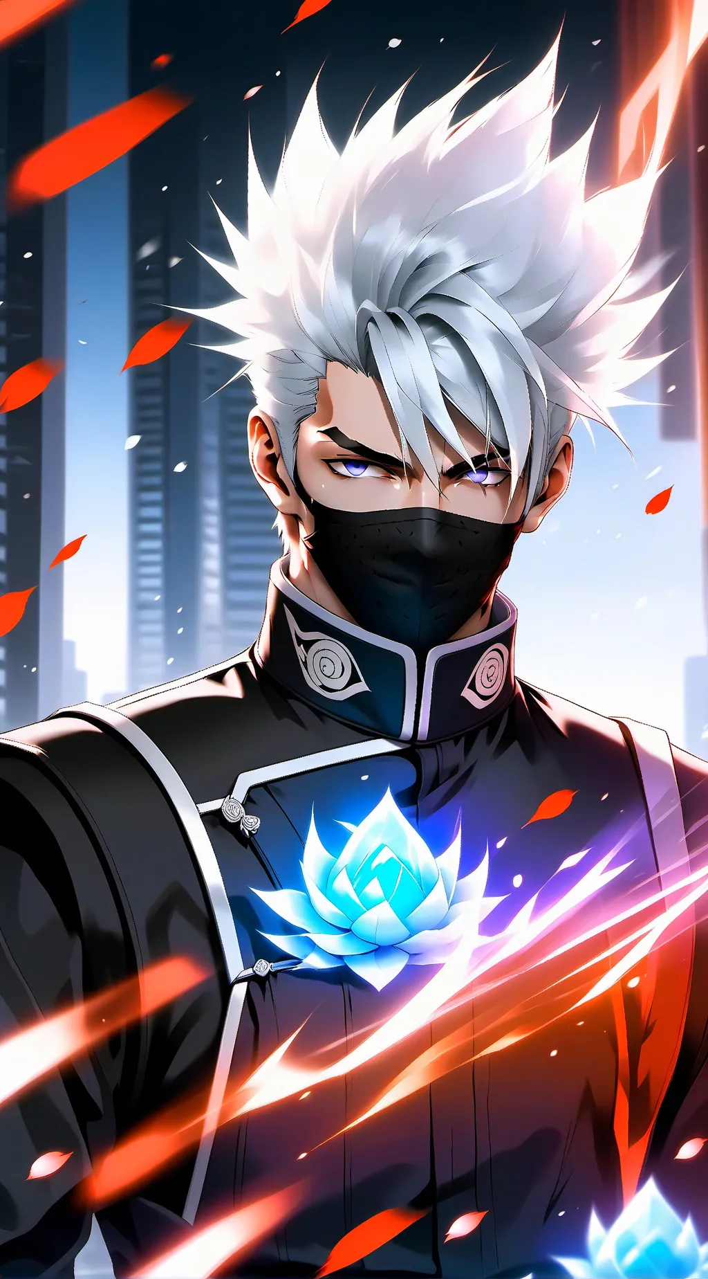 ai character: Satoru Gojo background