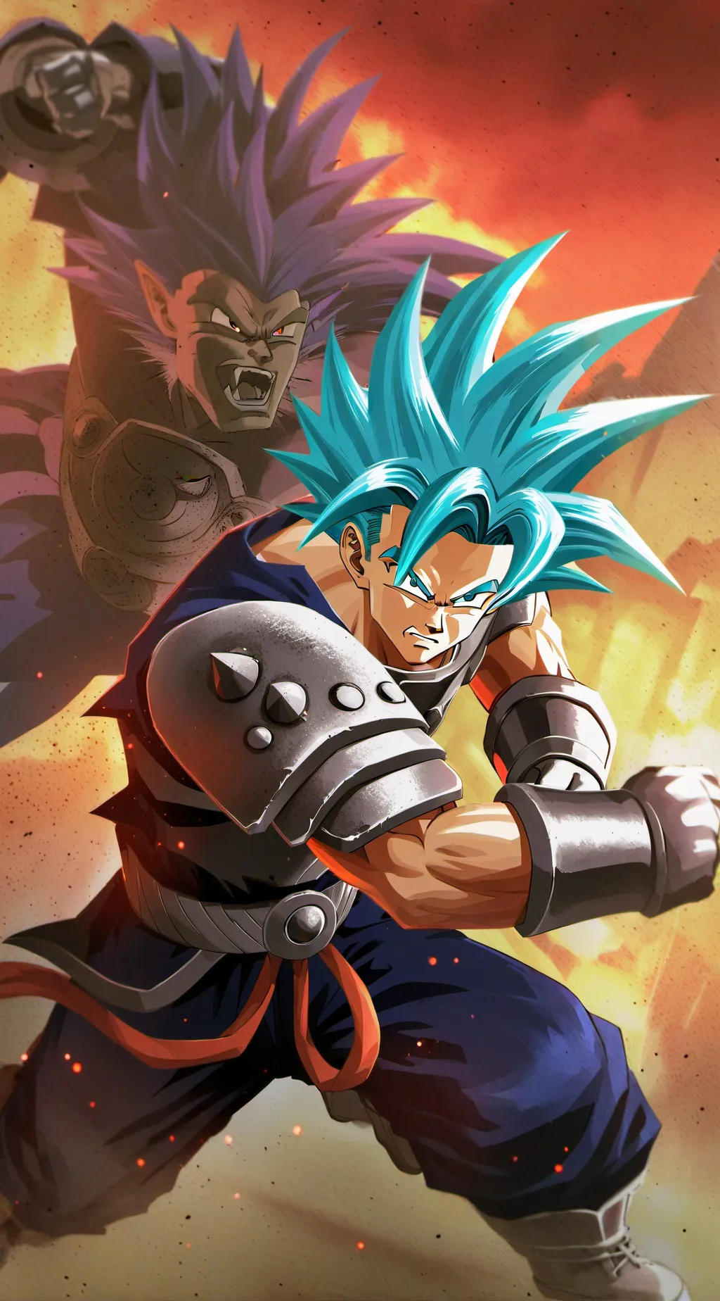 ai character: Dragon ball super background