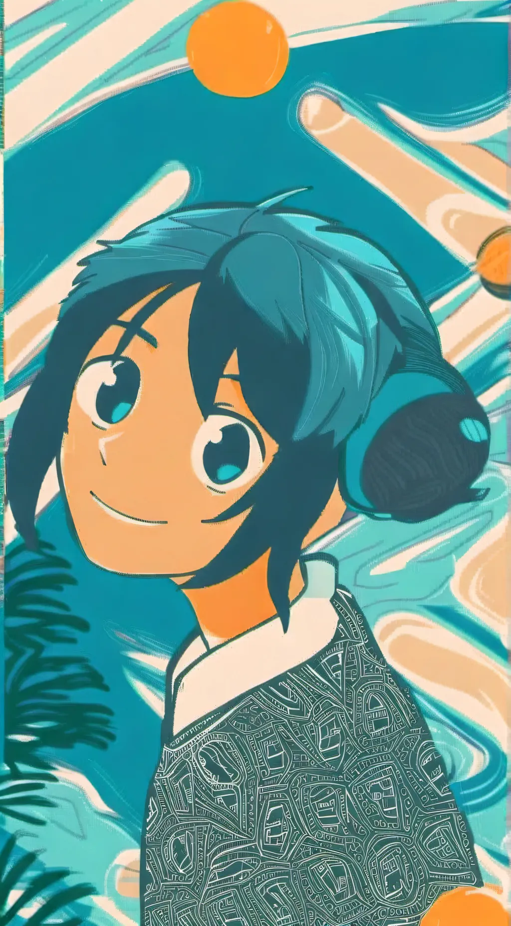 ai character: mha x one piece  background