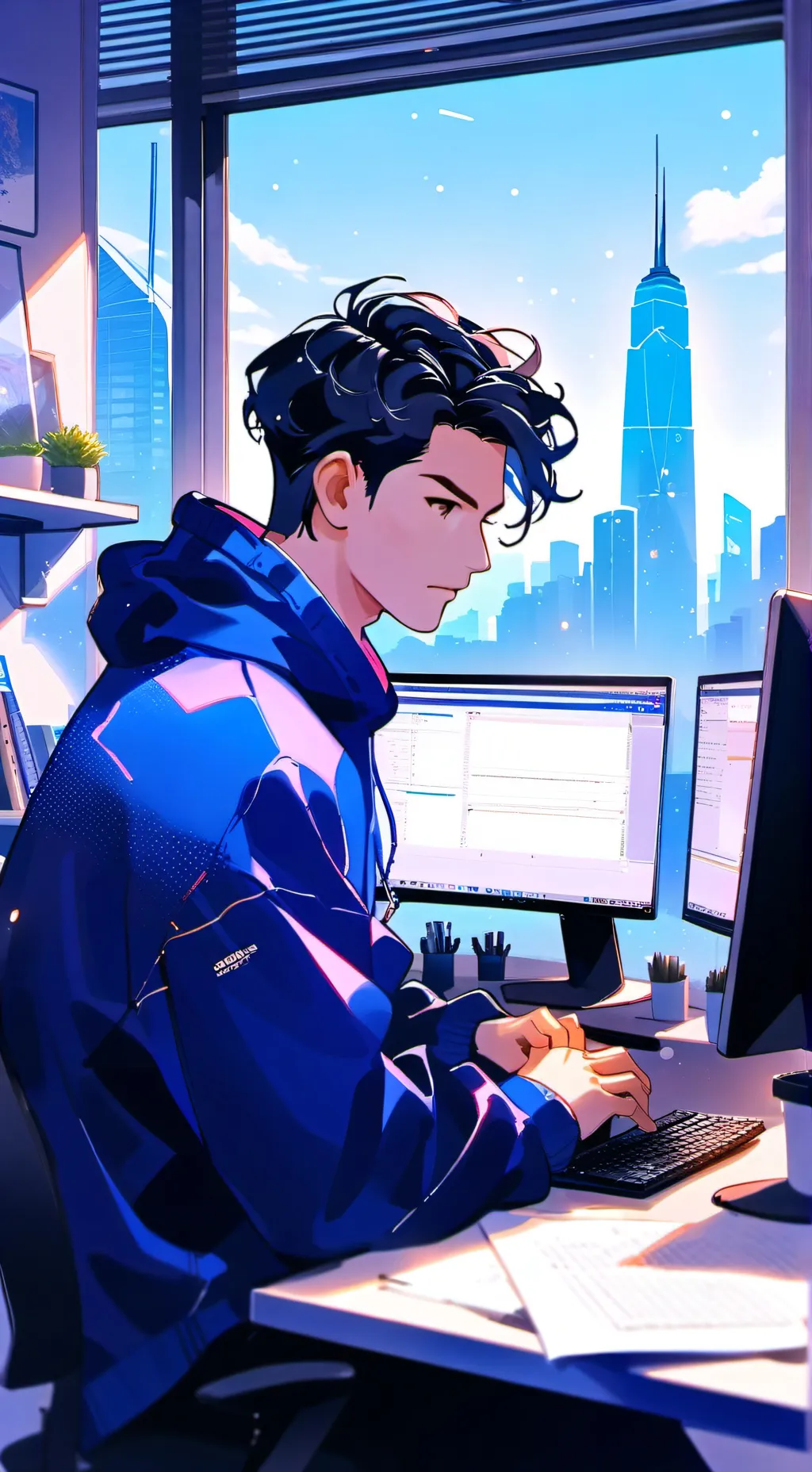 ai character: The Legal Maverick background