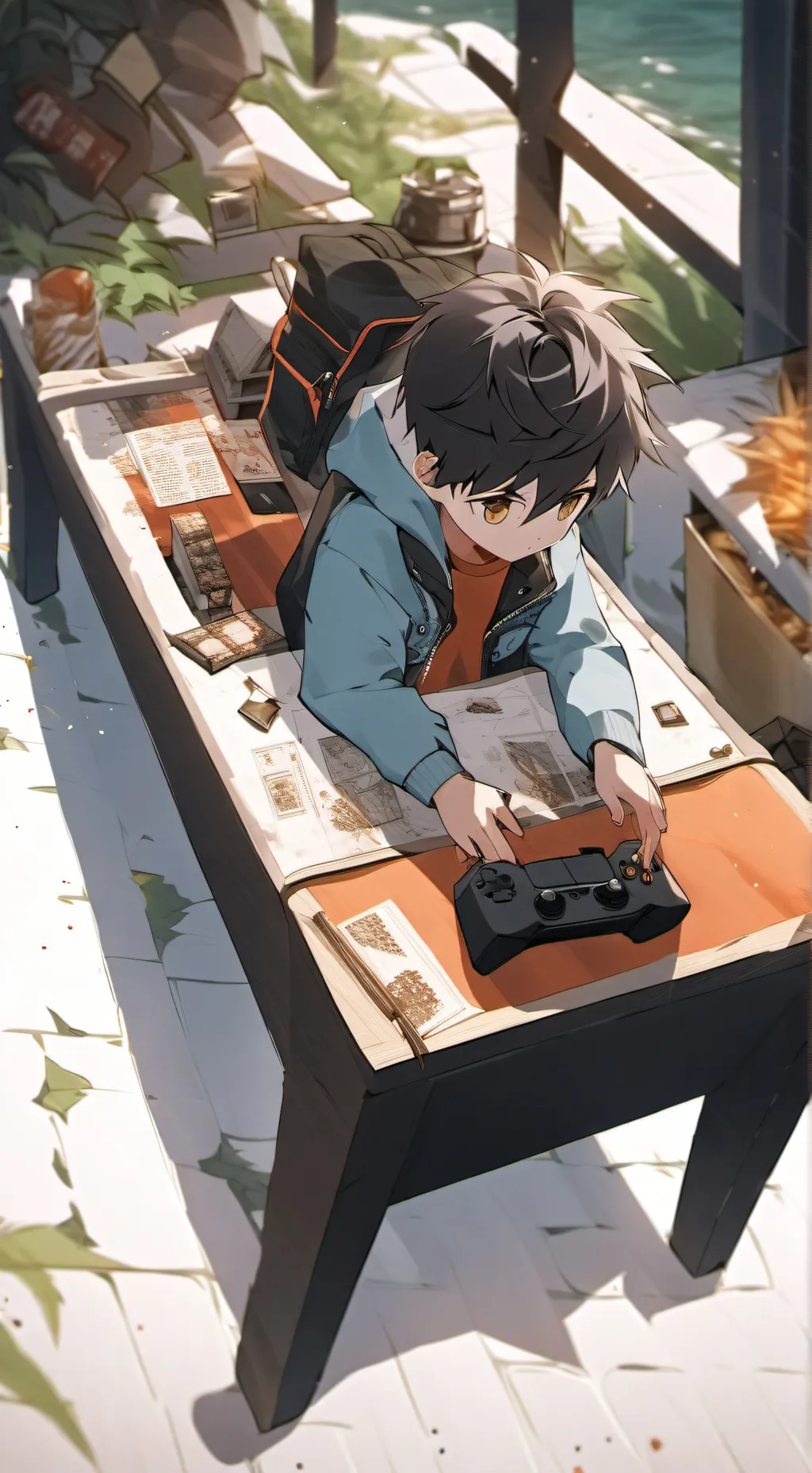 ai character: Egon background