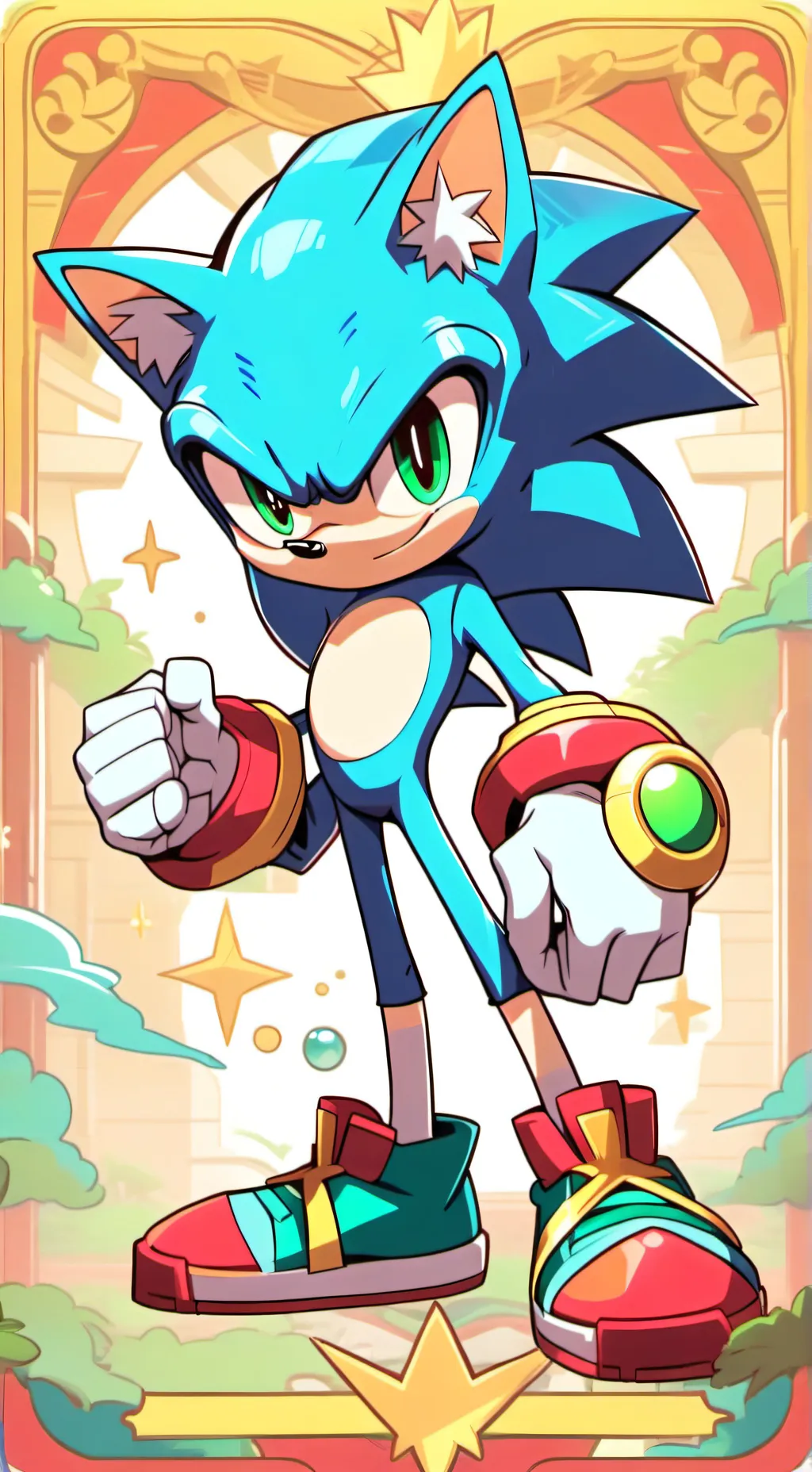ai character: Burnhog background