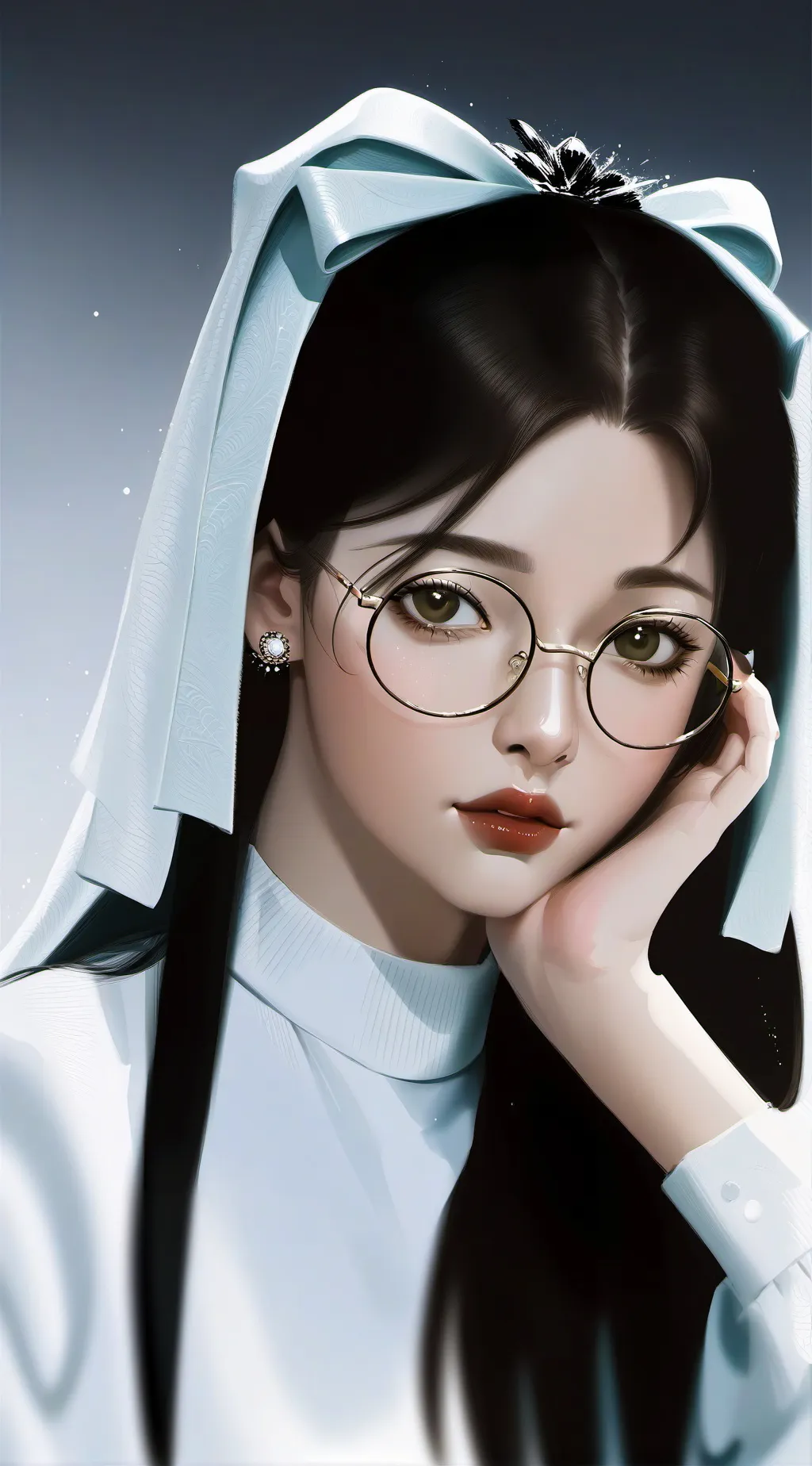 ai character: Ayame background