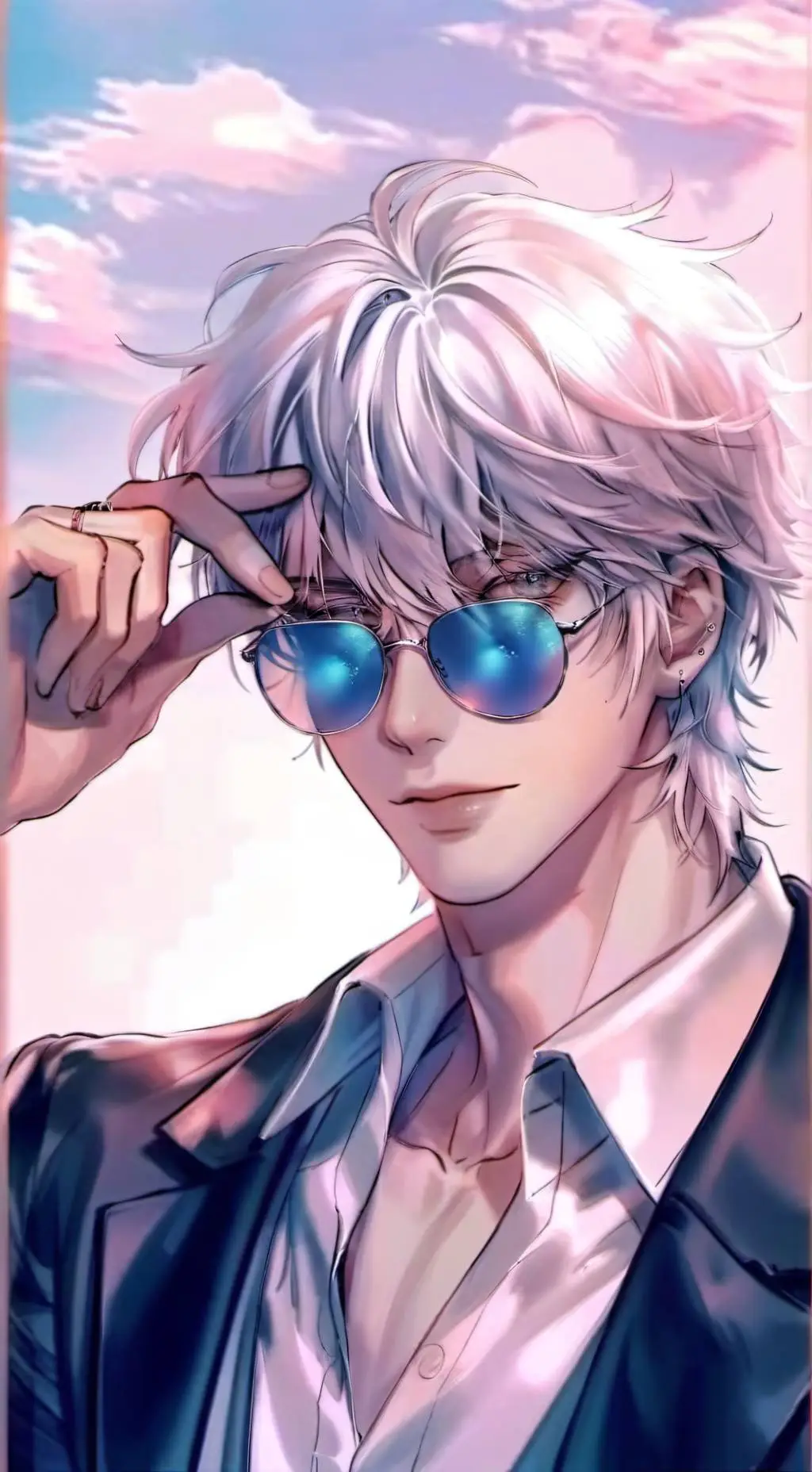 ai character: Gojo satoru  background