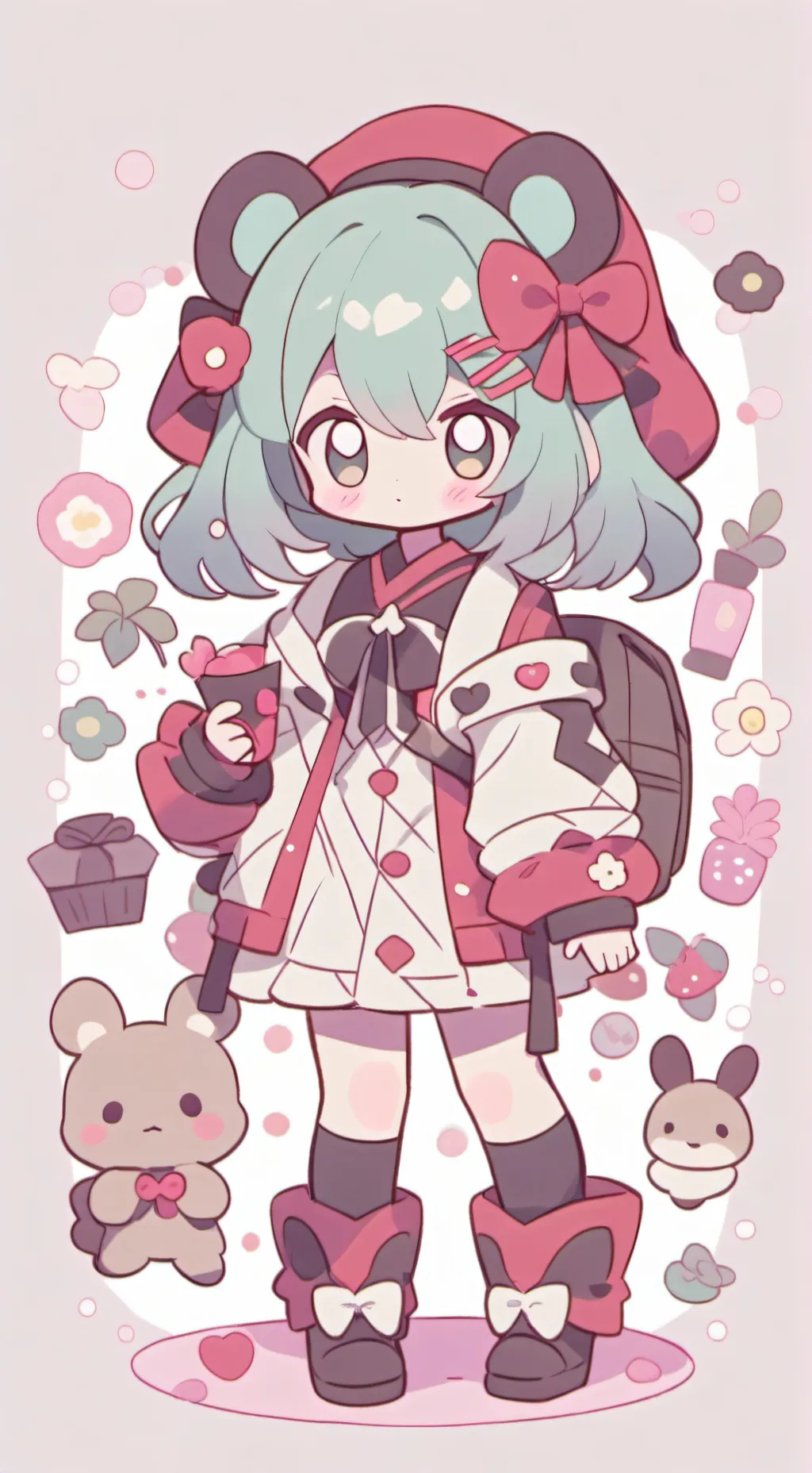 ai character: tu primta background