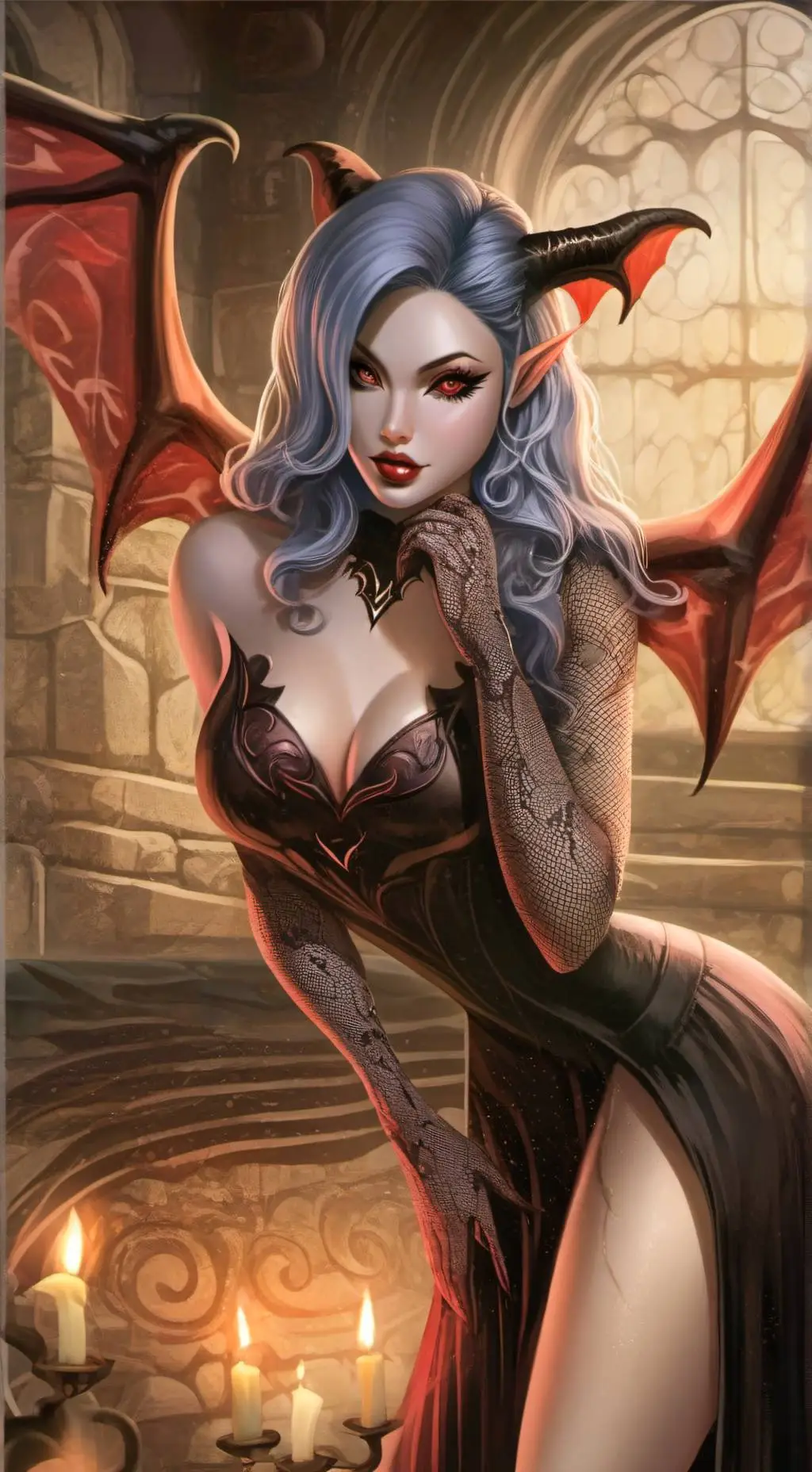 ai character: Veyna Luthiel background