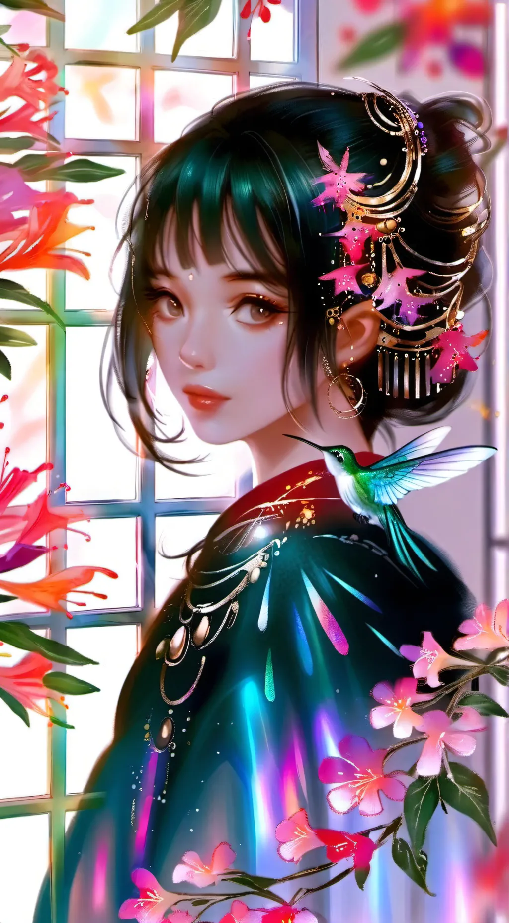 ai character: Adélka  background