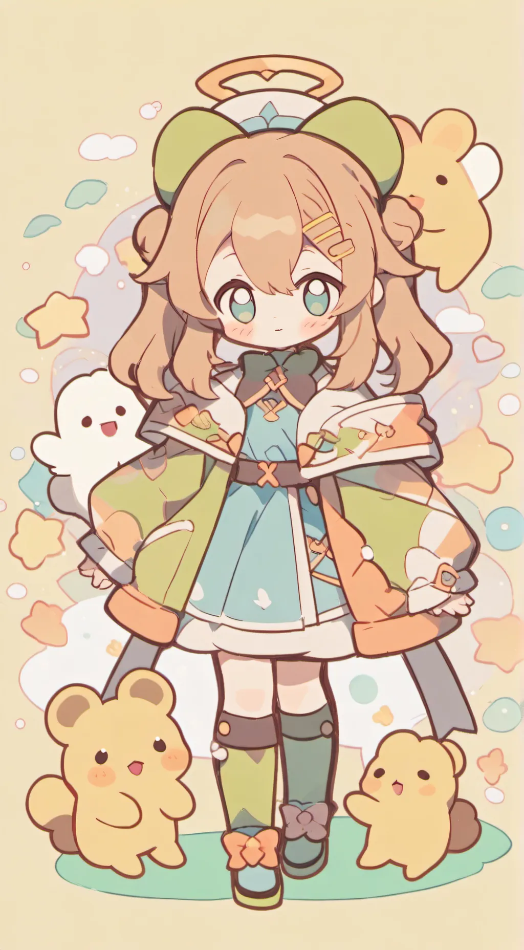 ai character: hh background