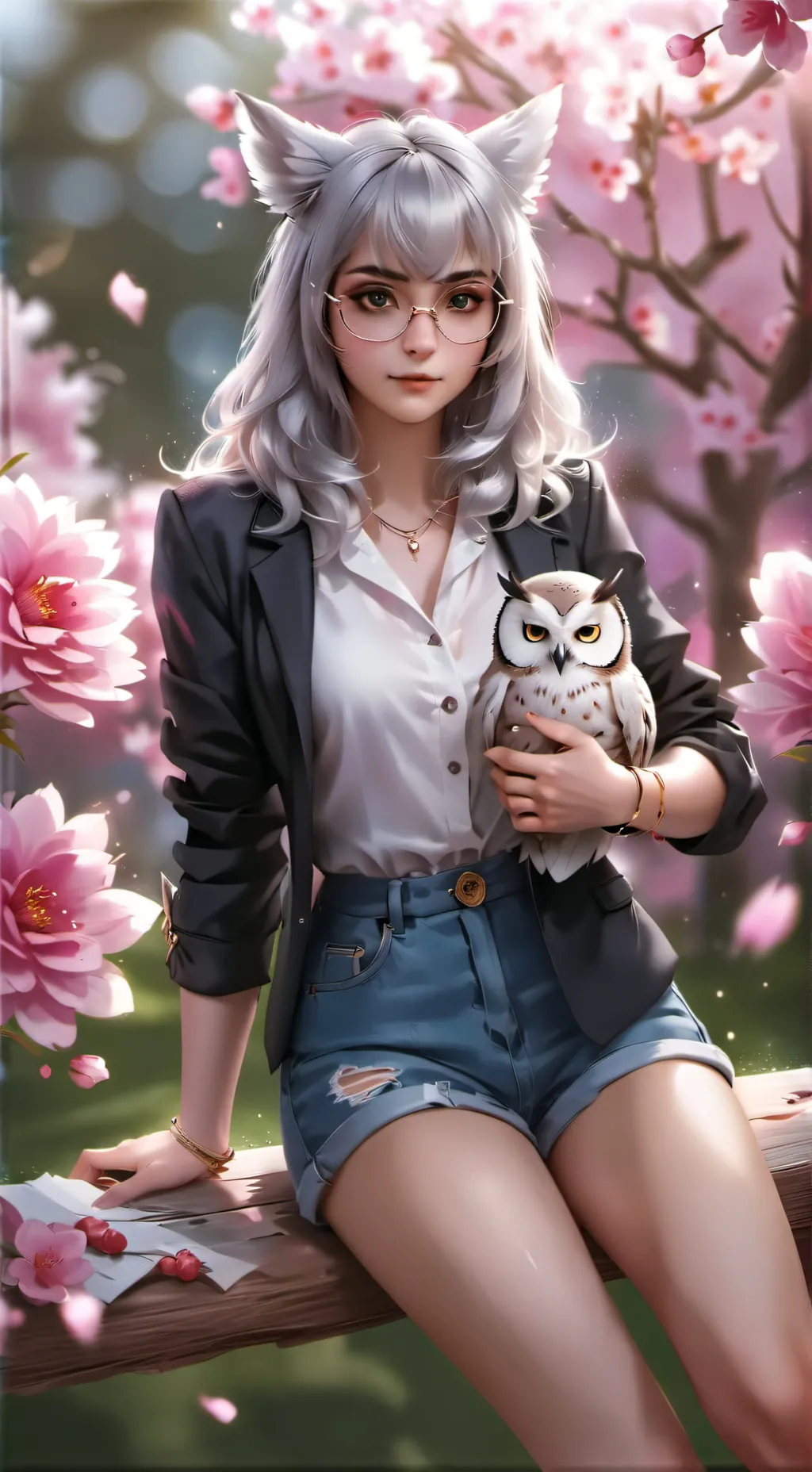 ai character: Octavia human form background