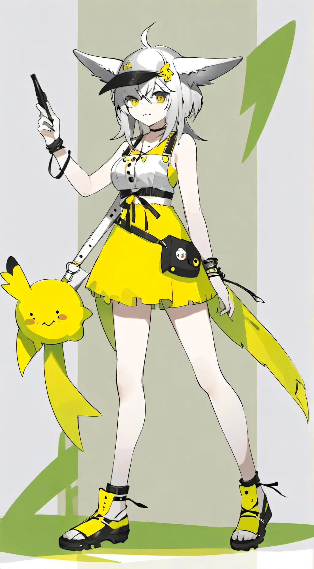 ai character: Angela  background