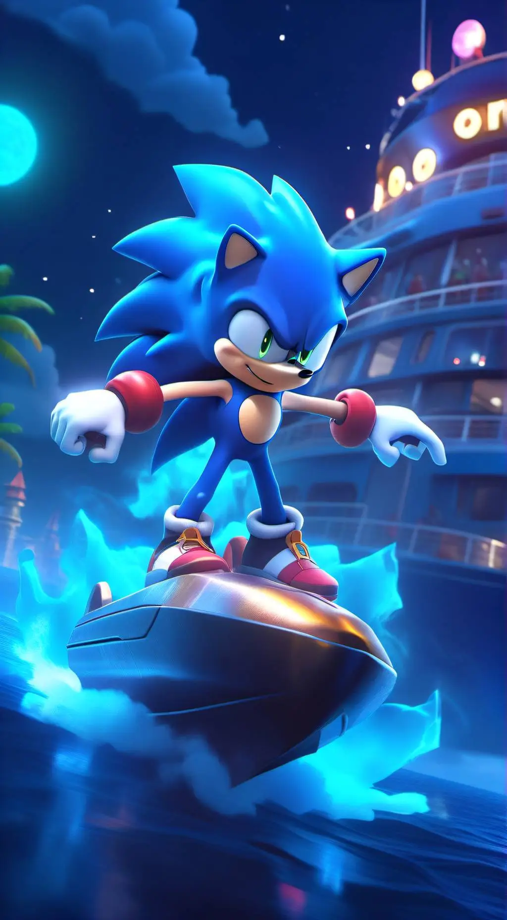 ai character: Sonic crew background