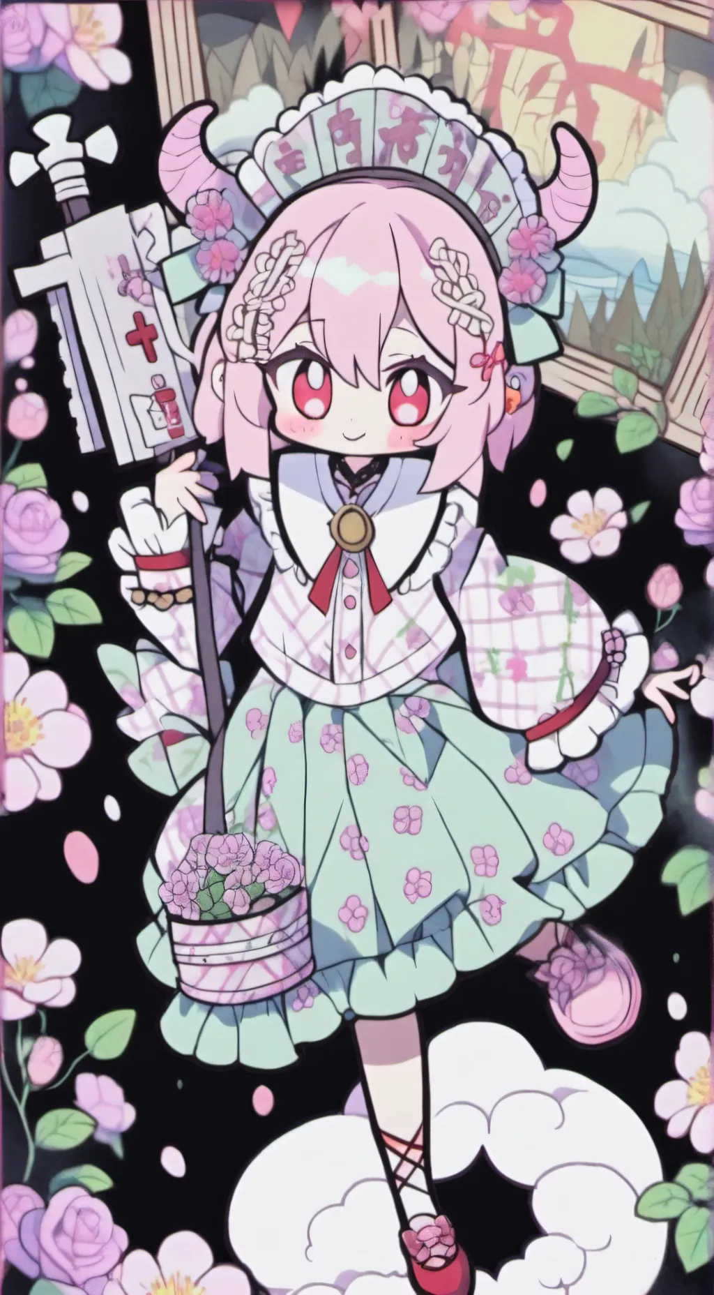 ai character: hh po polsku background