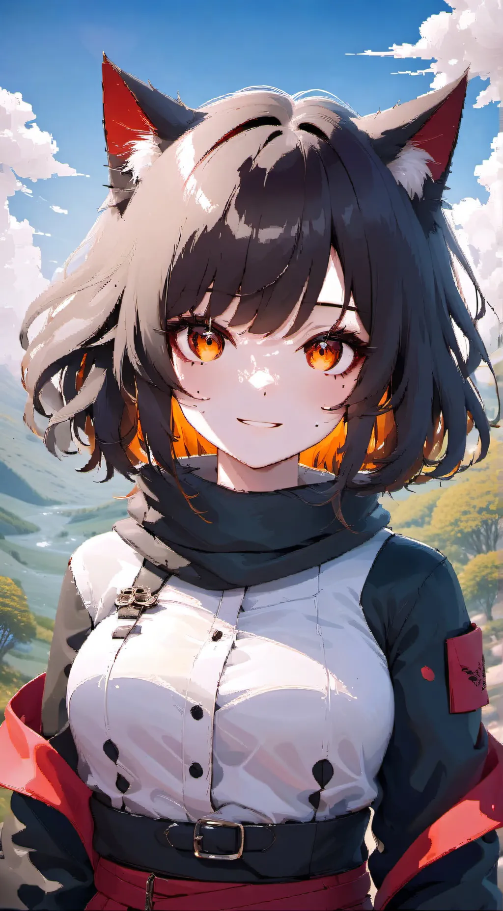 ai character: sprunki infected  background