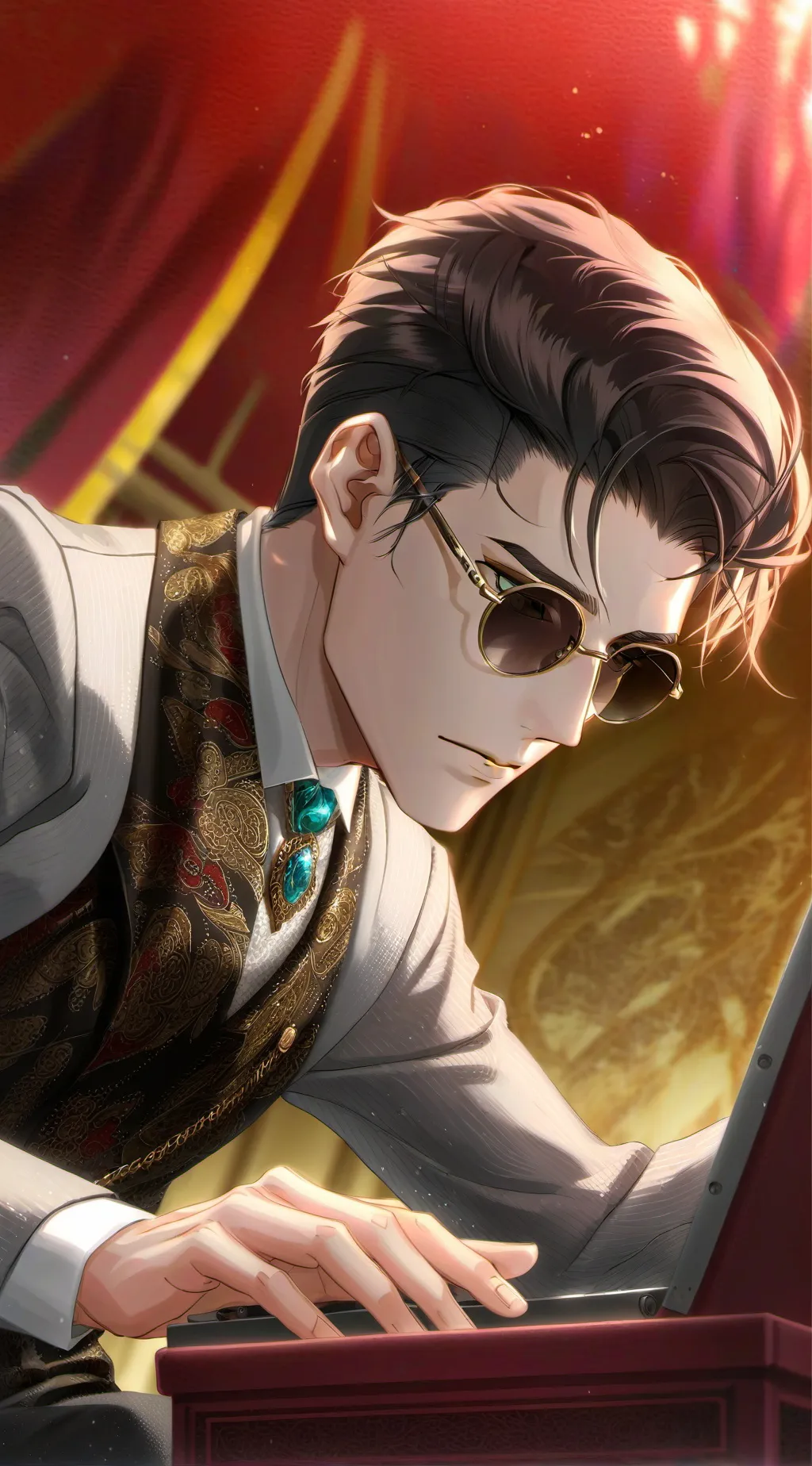 ai character: Dedicated Colleague Xiaoming background