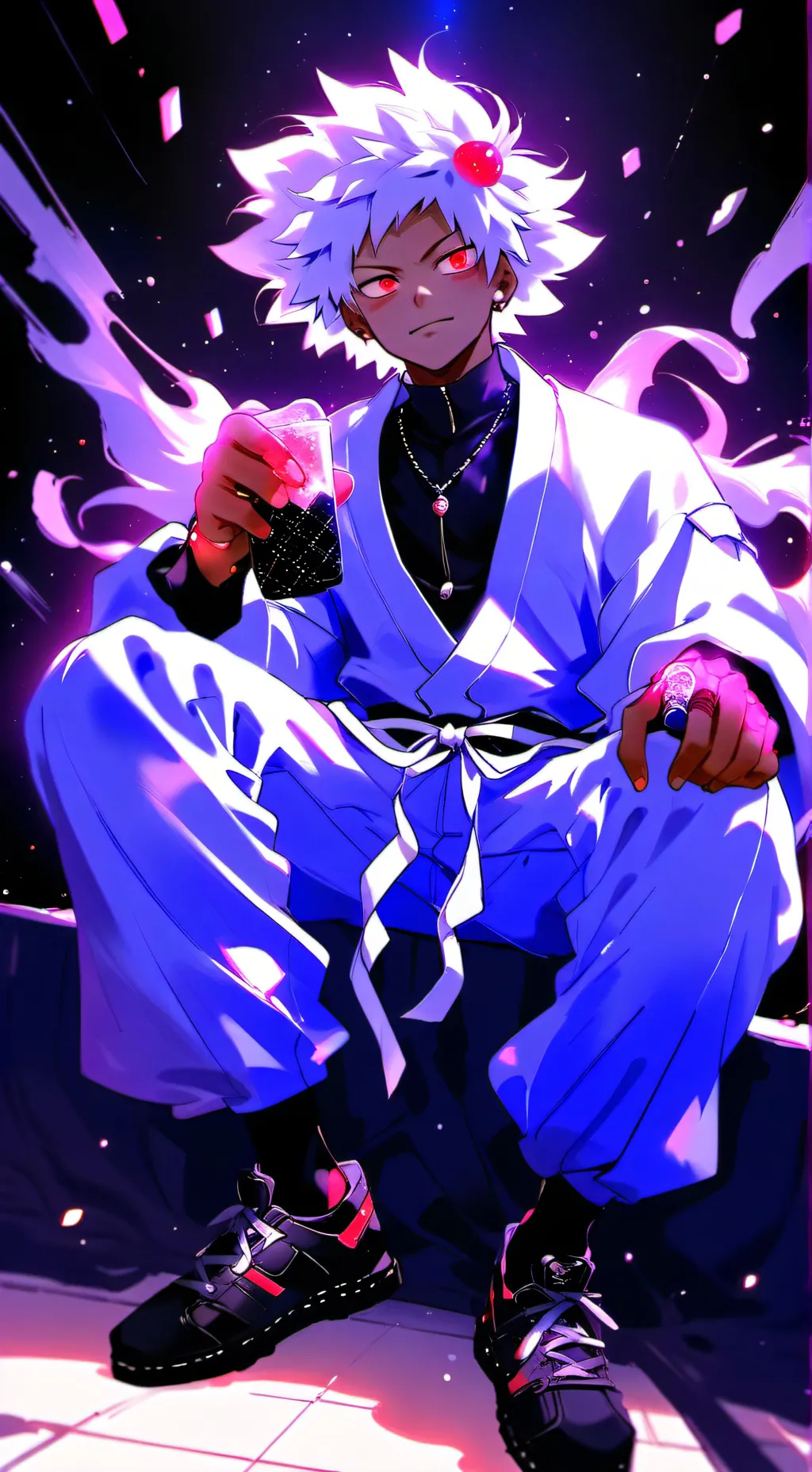 ai character: sukuna  background