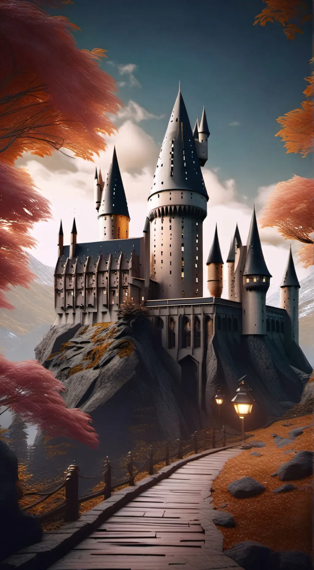 ai character: Hogwarts GC background