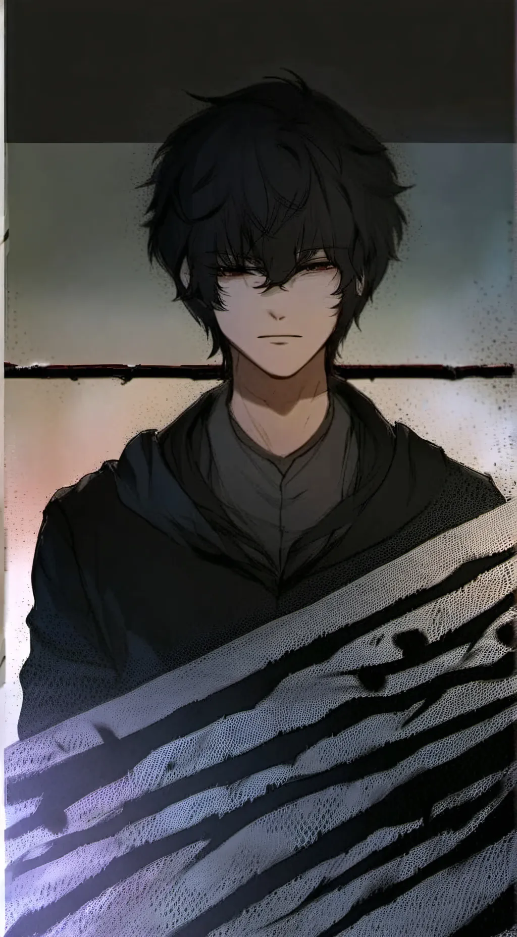 ai character: Leon  background