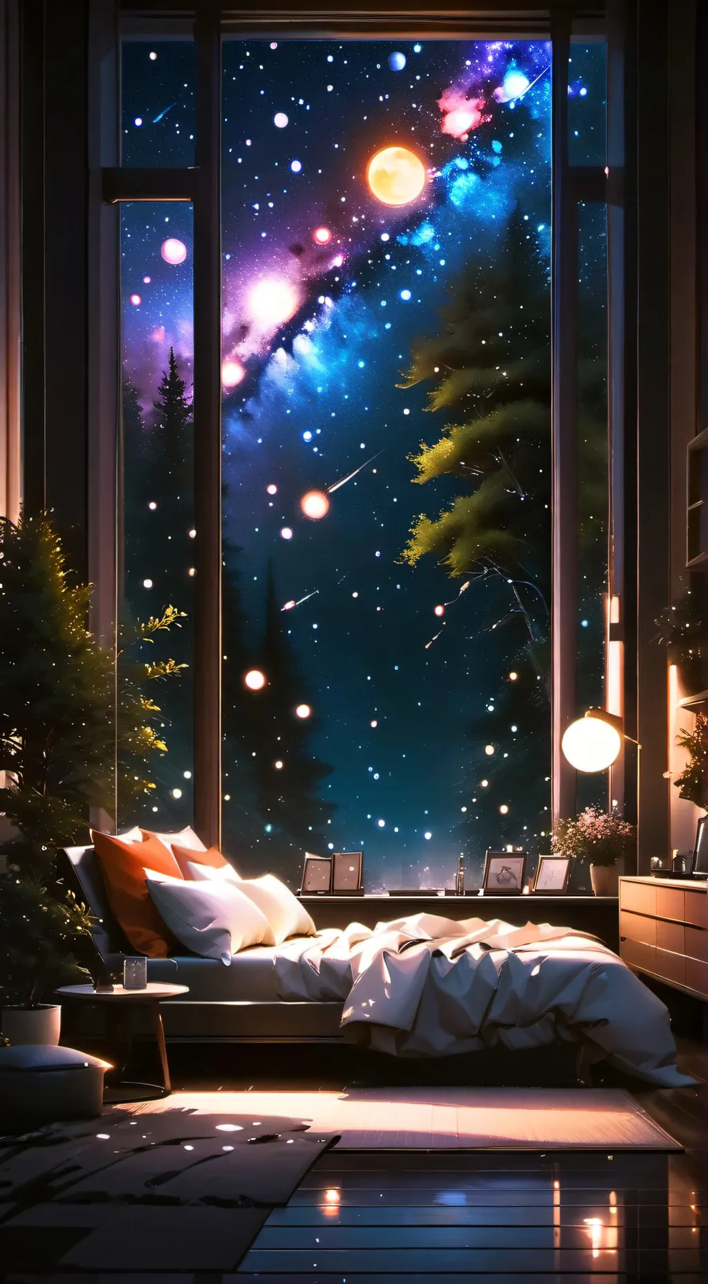 ai character: Sleepover!  background