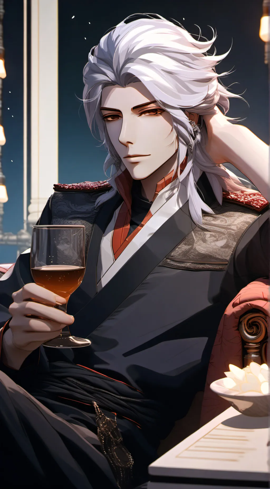 ai character: Adrian background