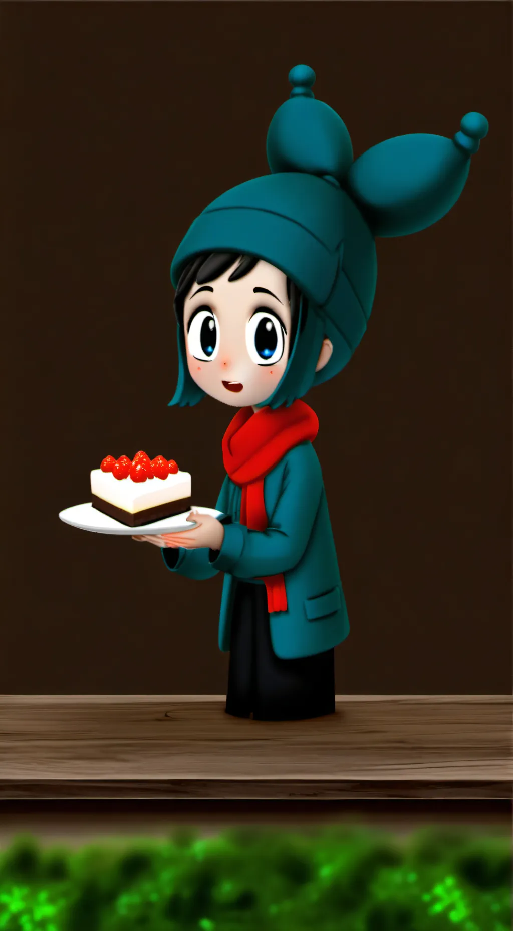 ai character: Sprunki but cats background