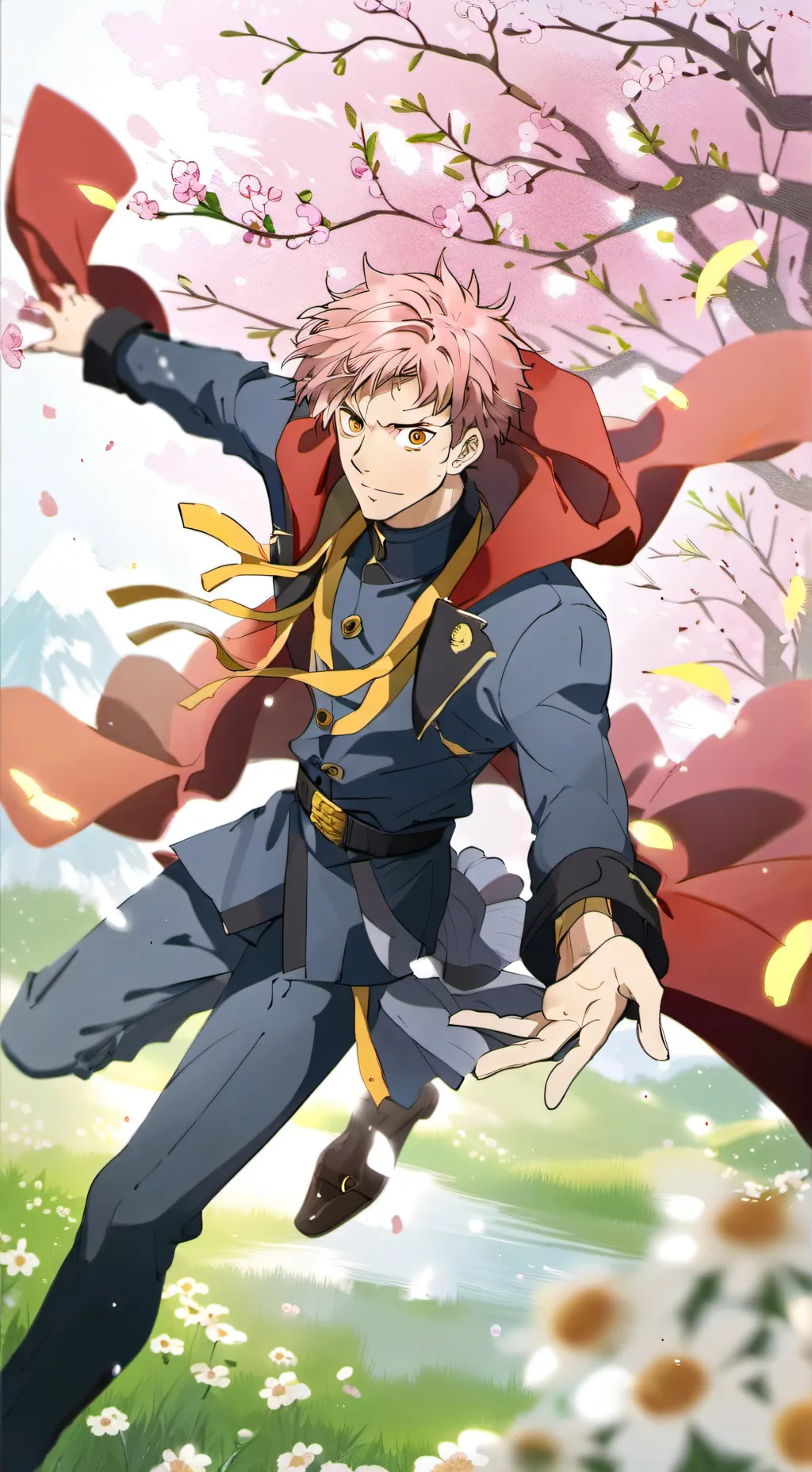 ai character: JJK  background