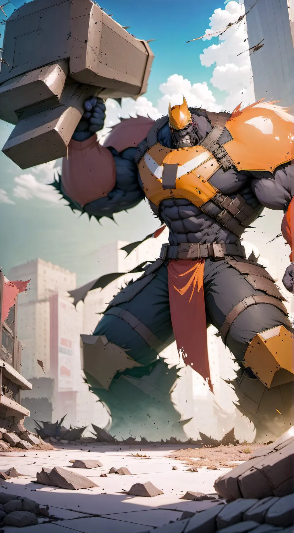 ai character: ATTACK ON TITANS  background