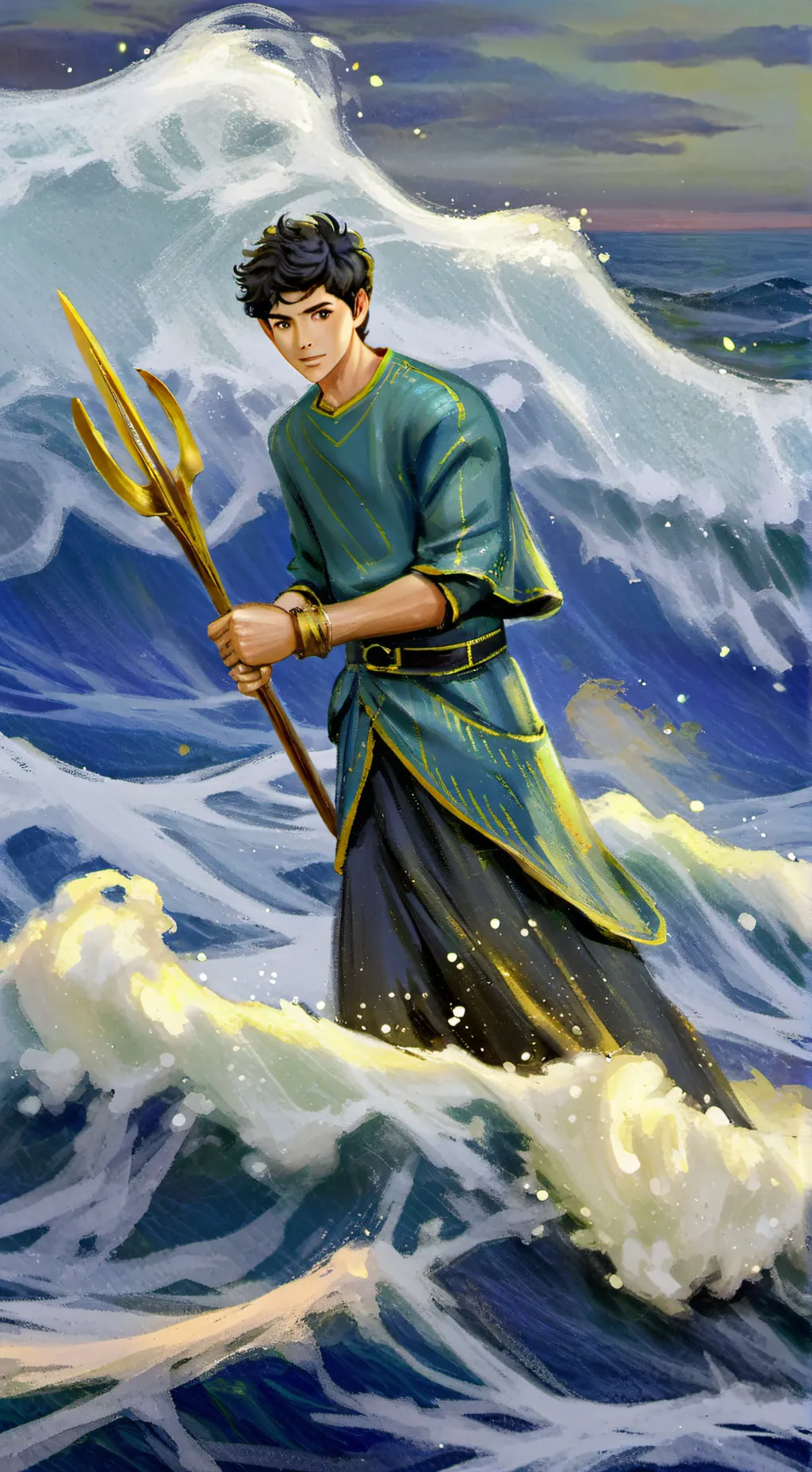 ai character: camp half blood background