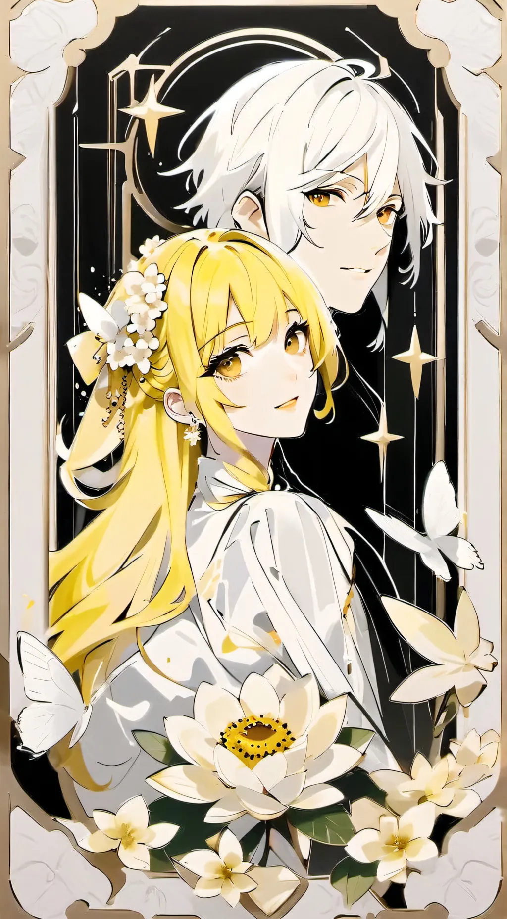ai character: Vanilla background