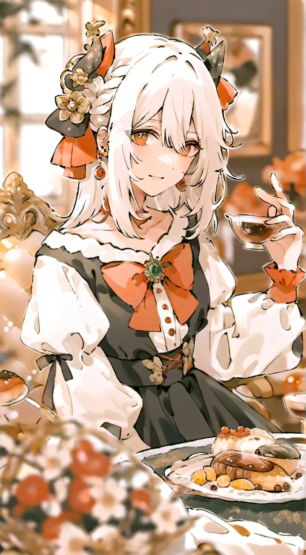 ai character: sofia background