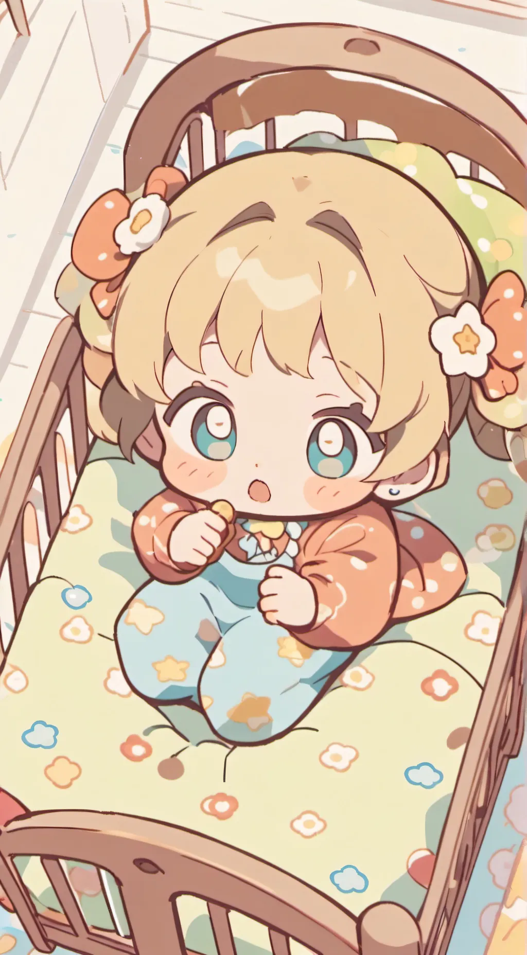 ai character: Baby siss background