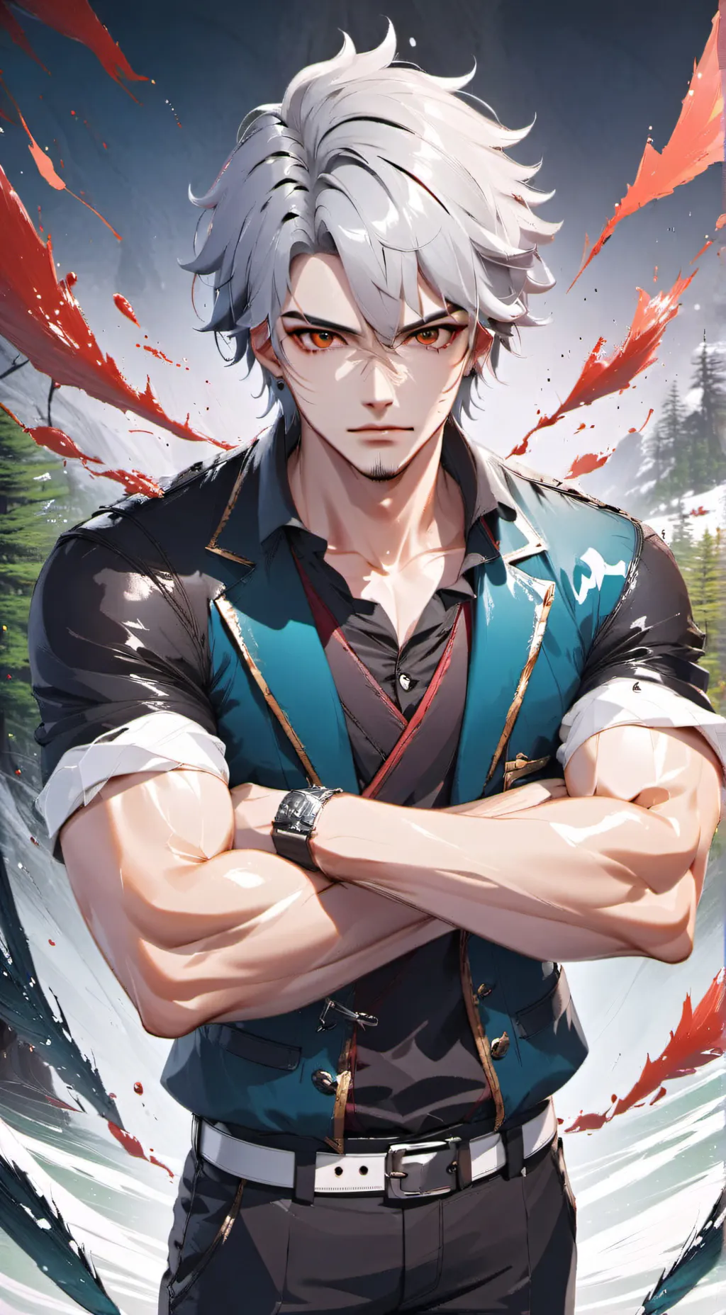 ai character: caio background