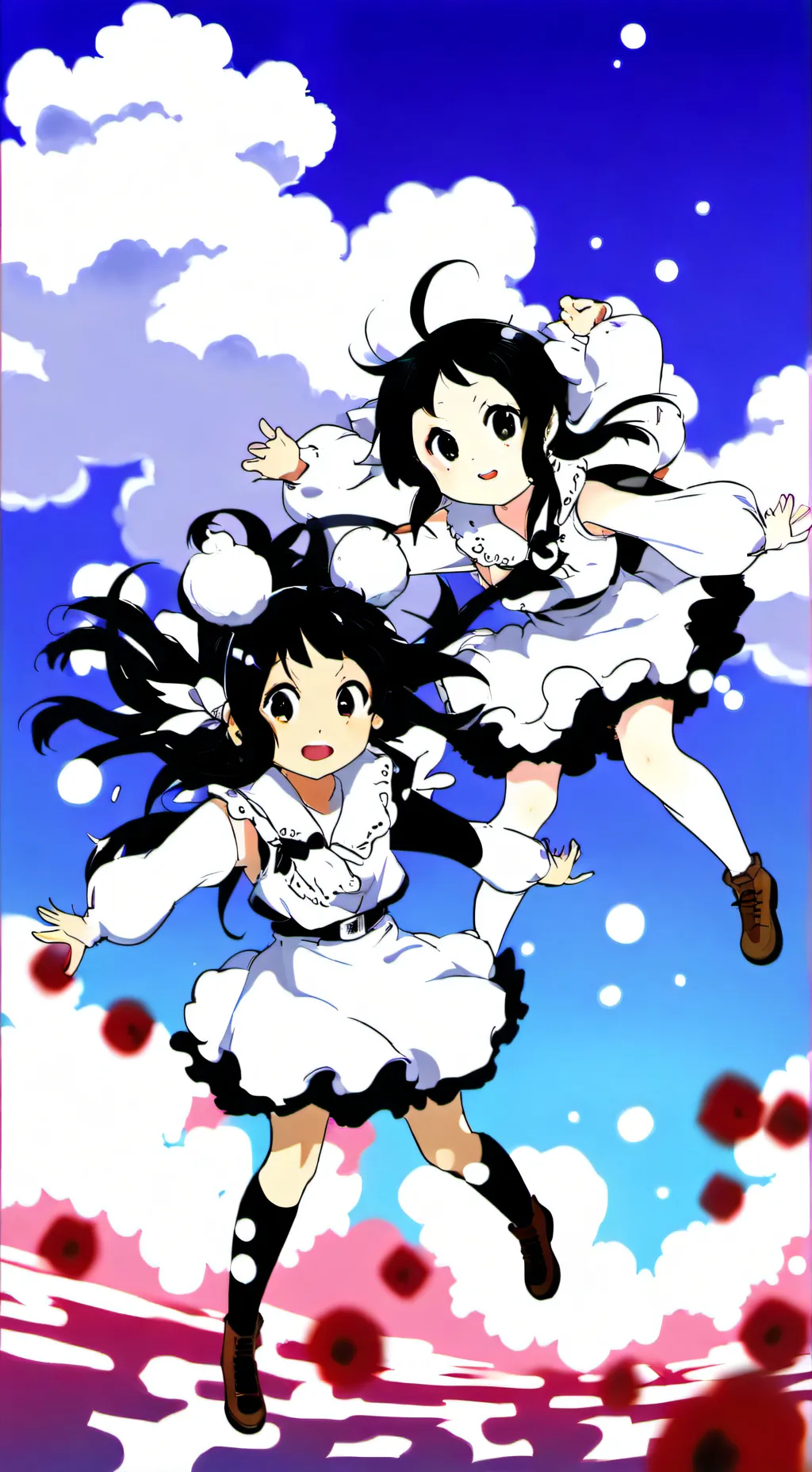 ai character: Nay and cloudy background