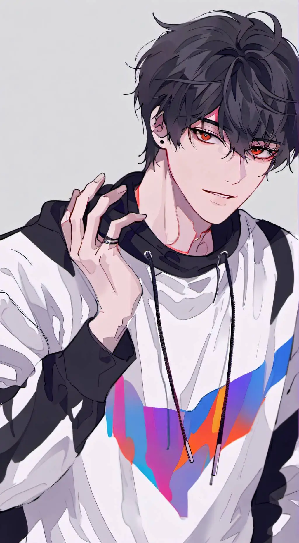 ai character: °~Levi°~ background